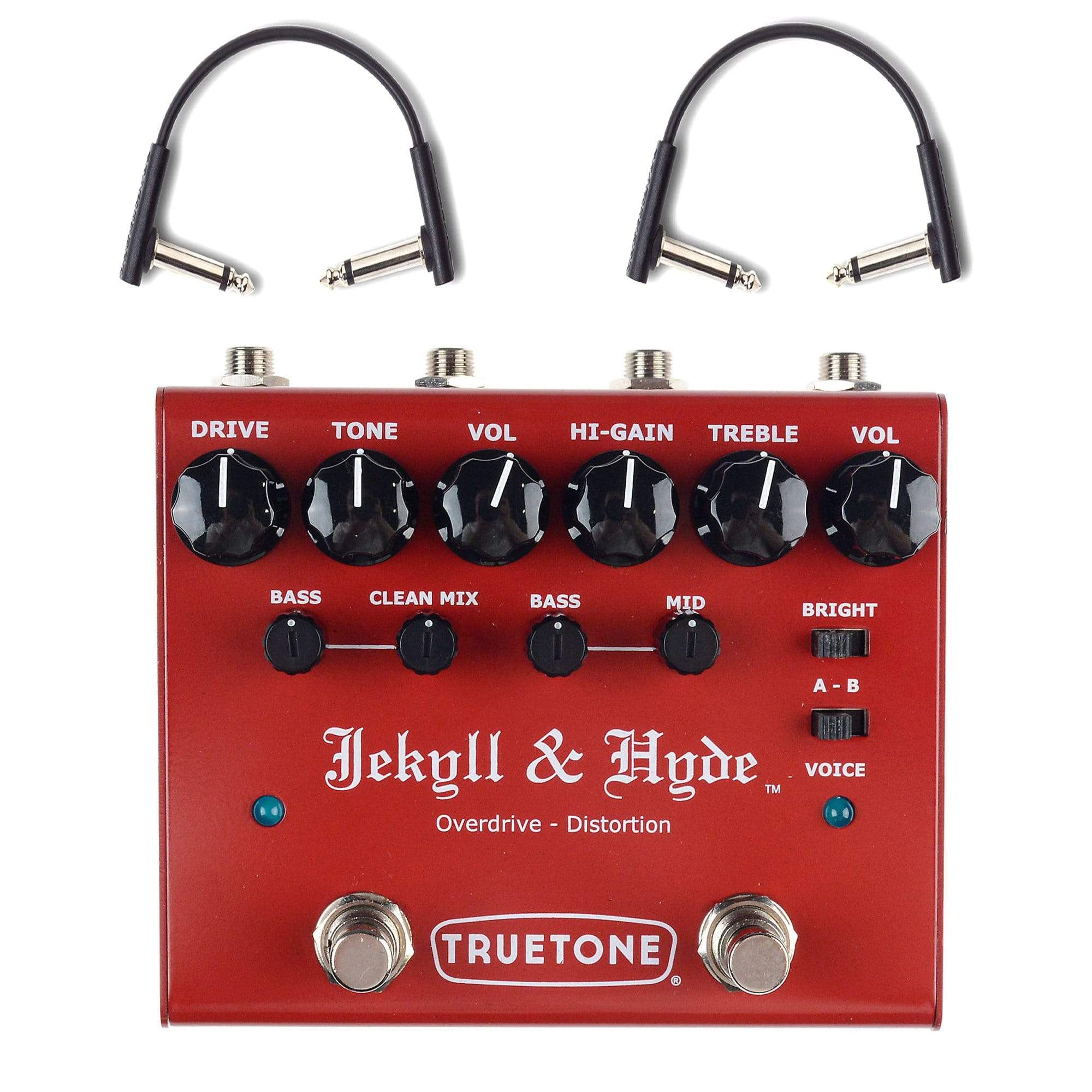 Truetone V3 Jekyll & Hyde Dual Overdrive & Distortion Pedal w/(2