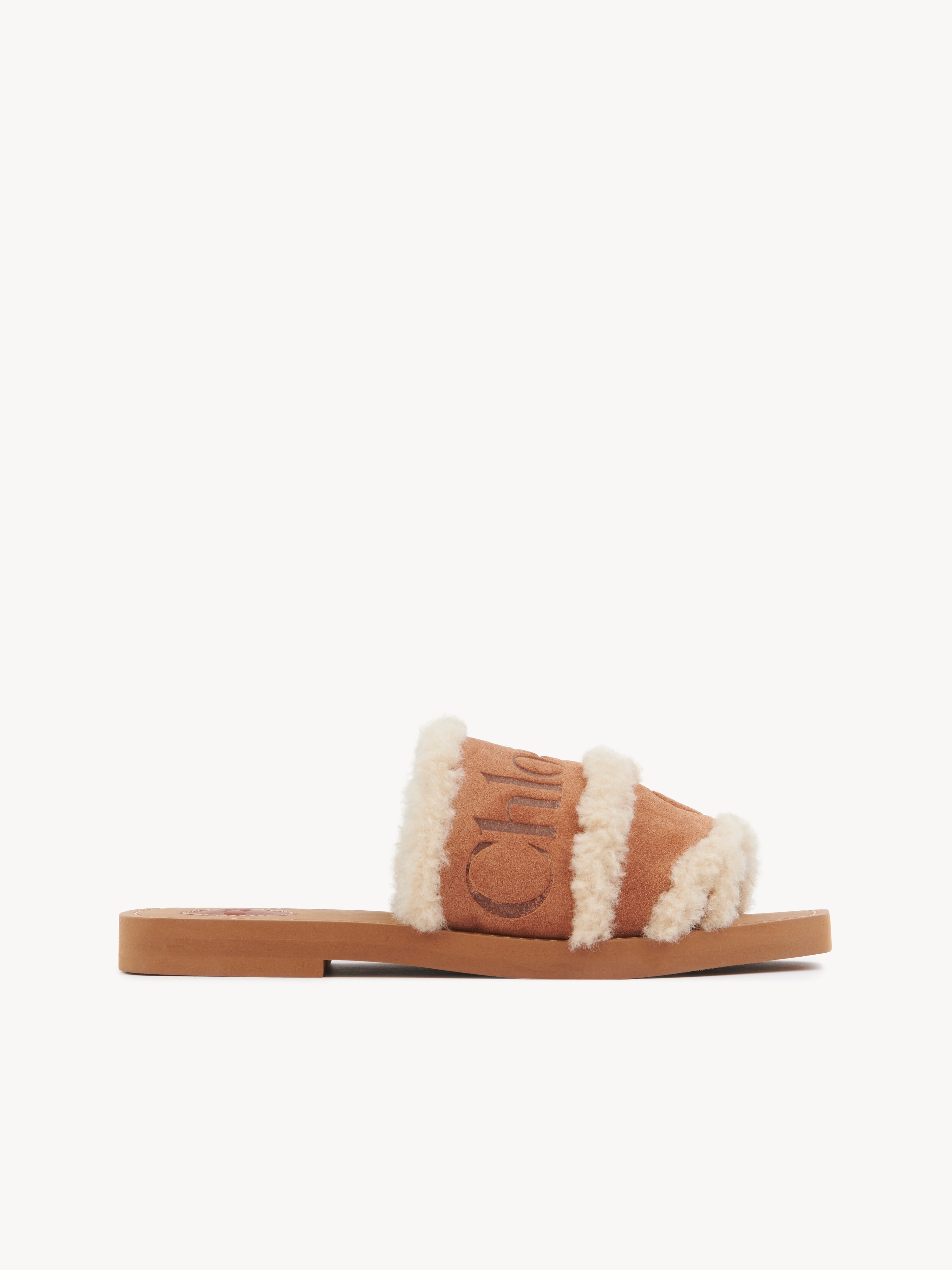 Woodyウェッジエスパドリーユ 白 - Chloé