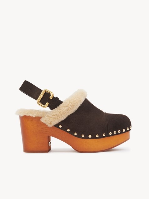 Jeannette clog Black - Chloé