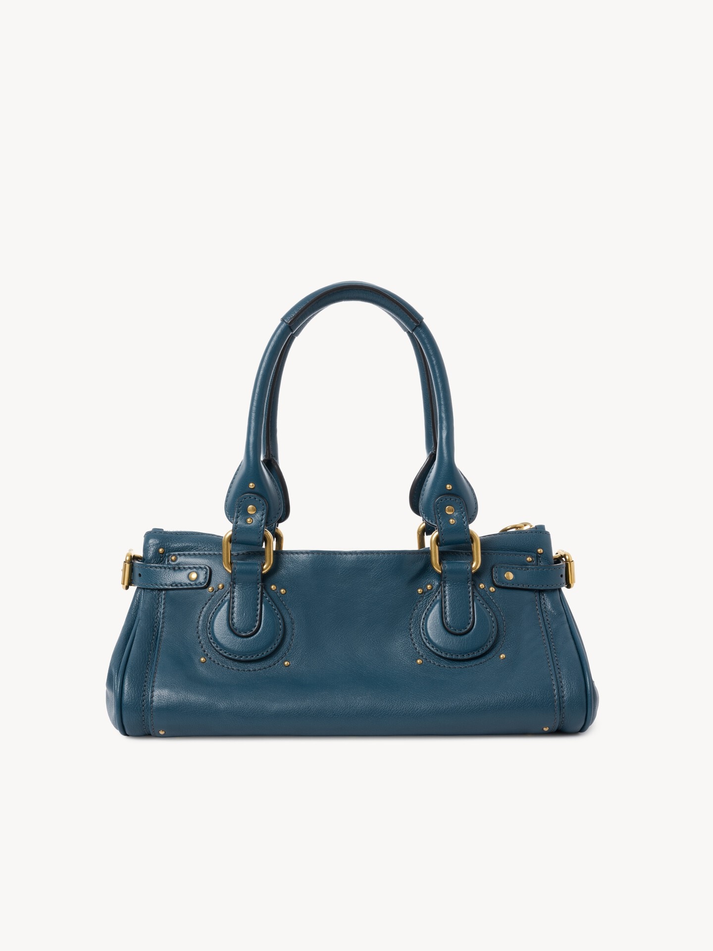 グレインレザー製Paddingtonバッグ 青 - Chloé