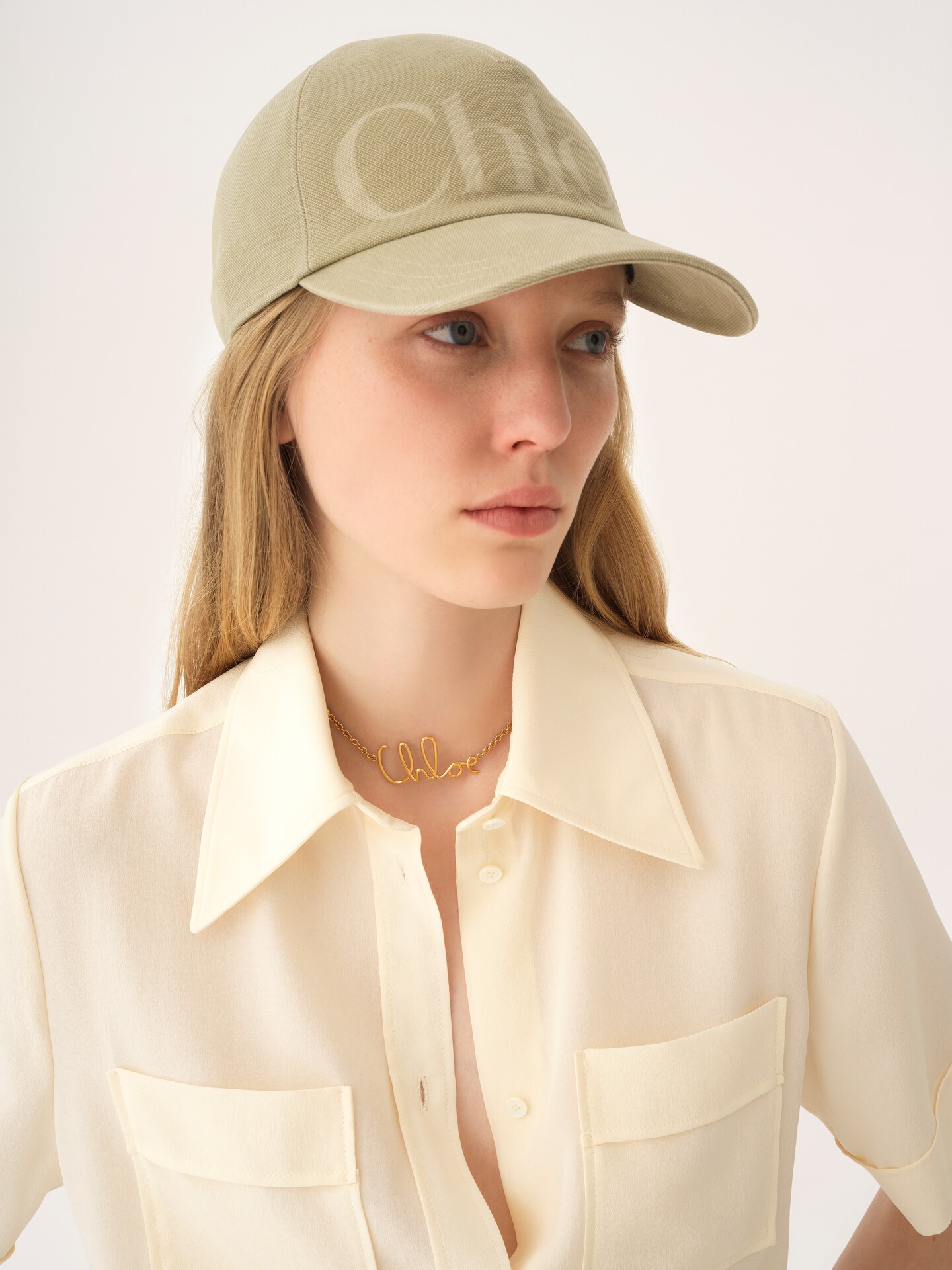 K Chloé ベージュキャップ 56 K Chloé ベージュキャップ 56 K Chloé
