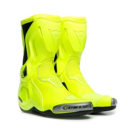 Dainese Torque 3 Out Fluo Yellow Motorcycle Boots - Chromeburner