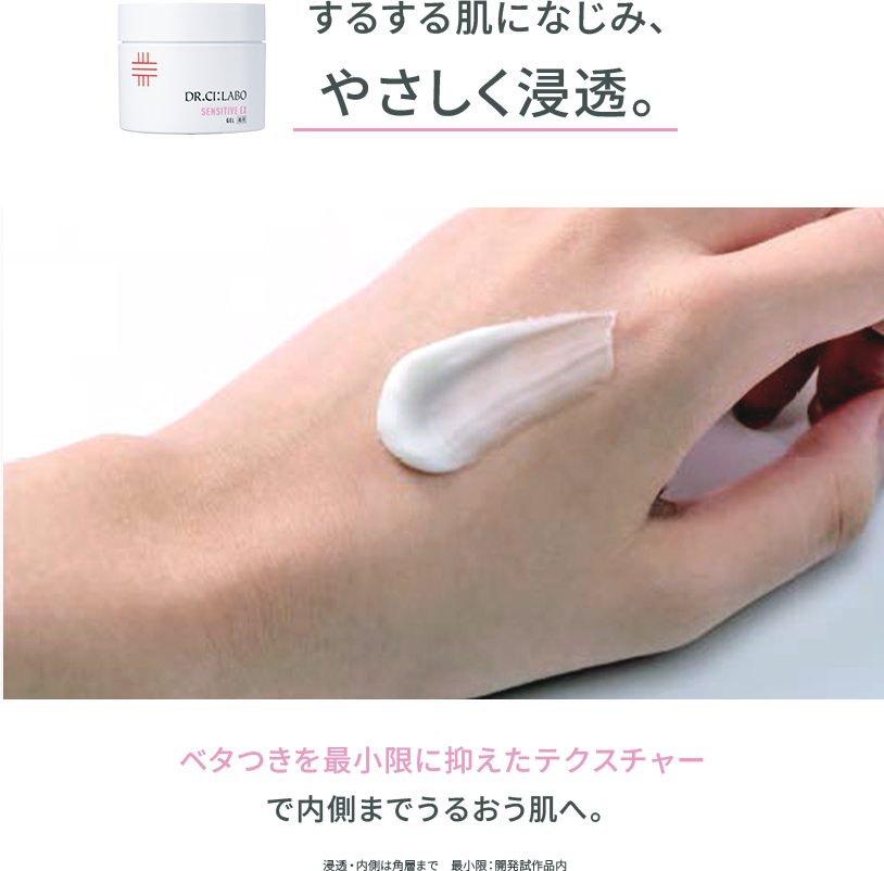 薬用ゲル センシティブEX｜口コミ・効果もご紹介｜ドクターシーラボ
