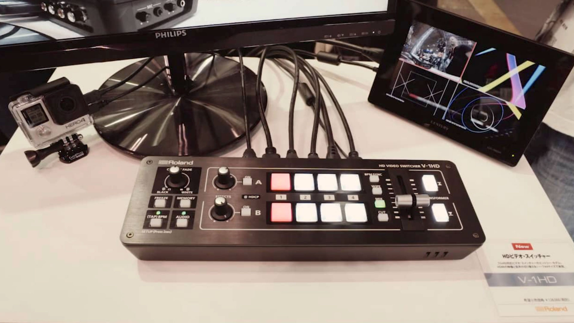 Roland V-1HD Portable Compact HD Video Switcher | CineD