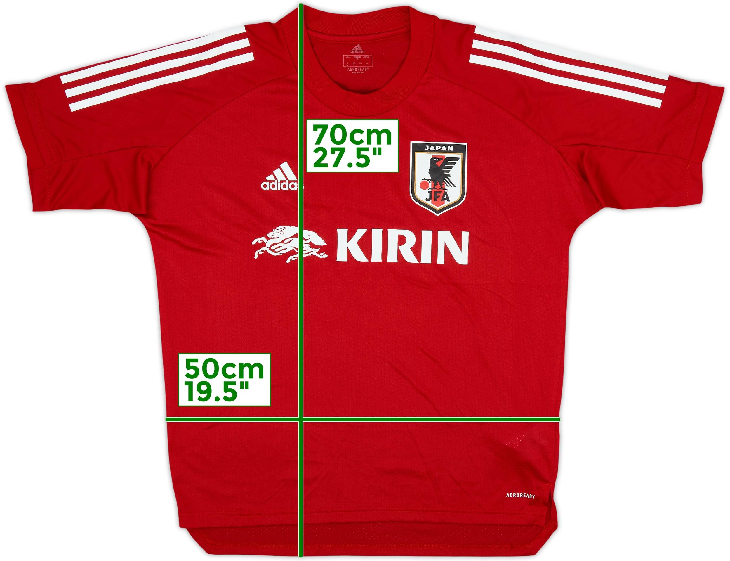 2019-20 Japan adidas Training Shirt - 8/10 - (L)