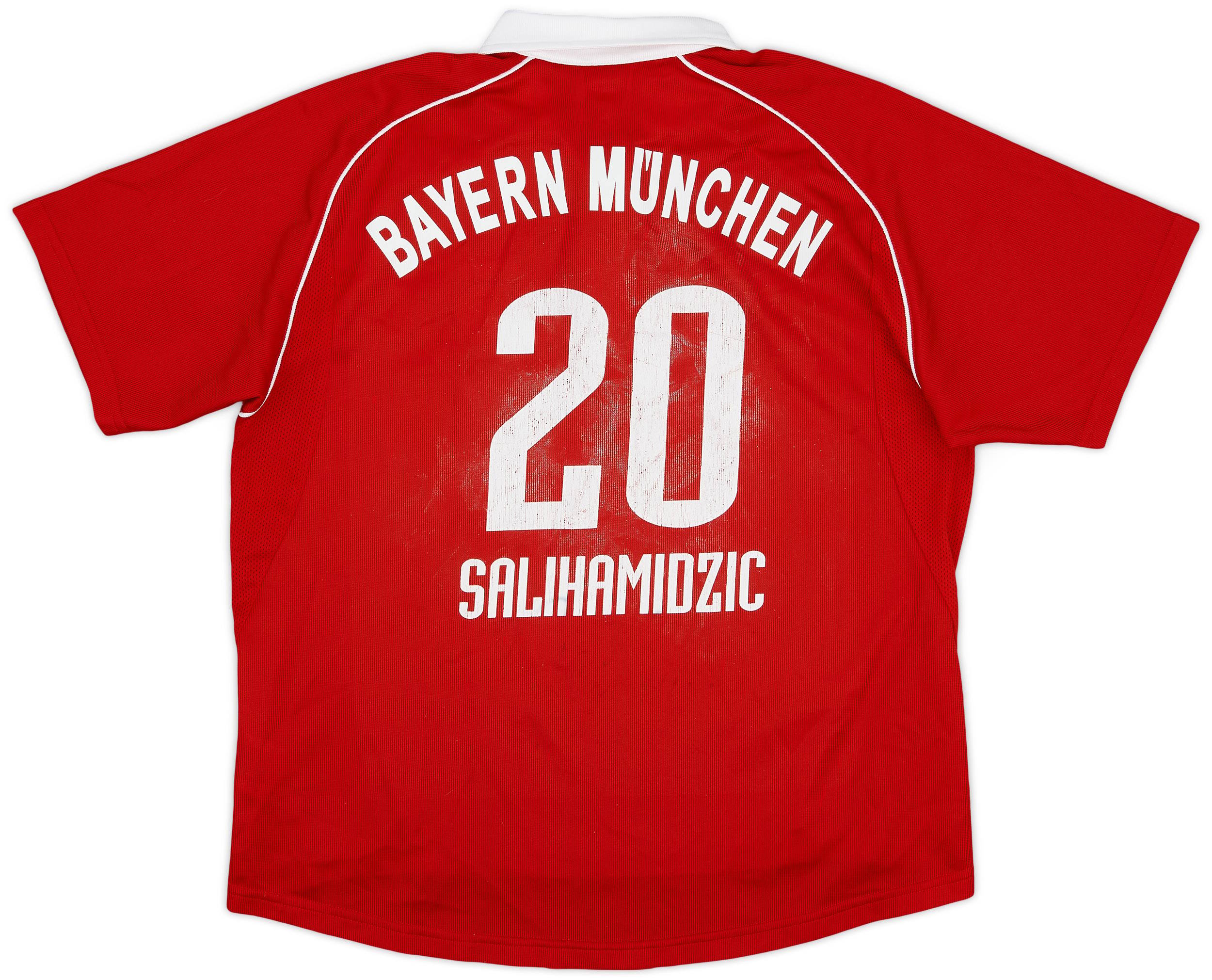 2005-06 Bayern Munich Home Shirt Salihamidzic #20 - 5/10 - (L.Boys)