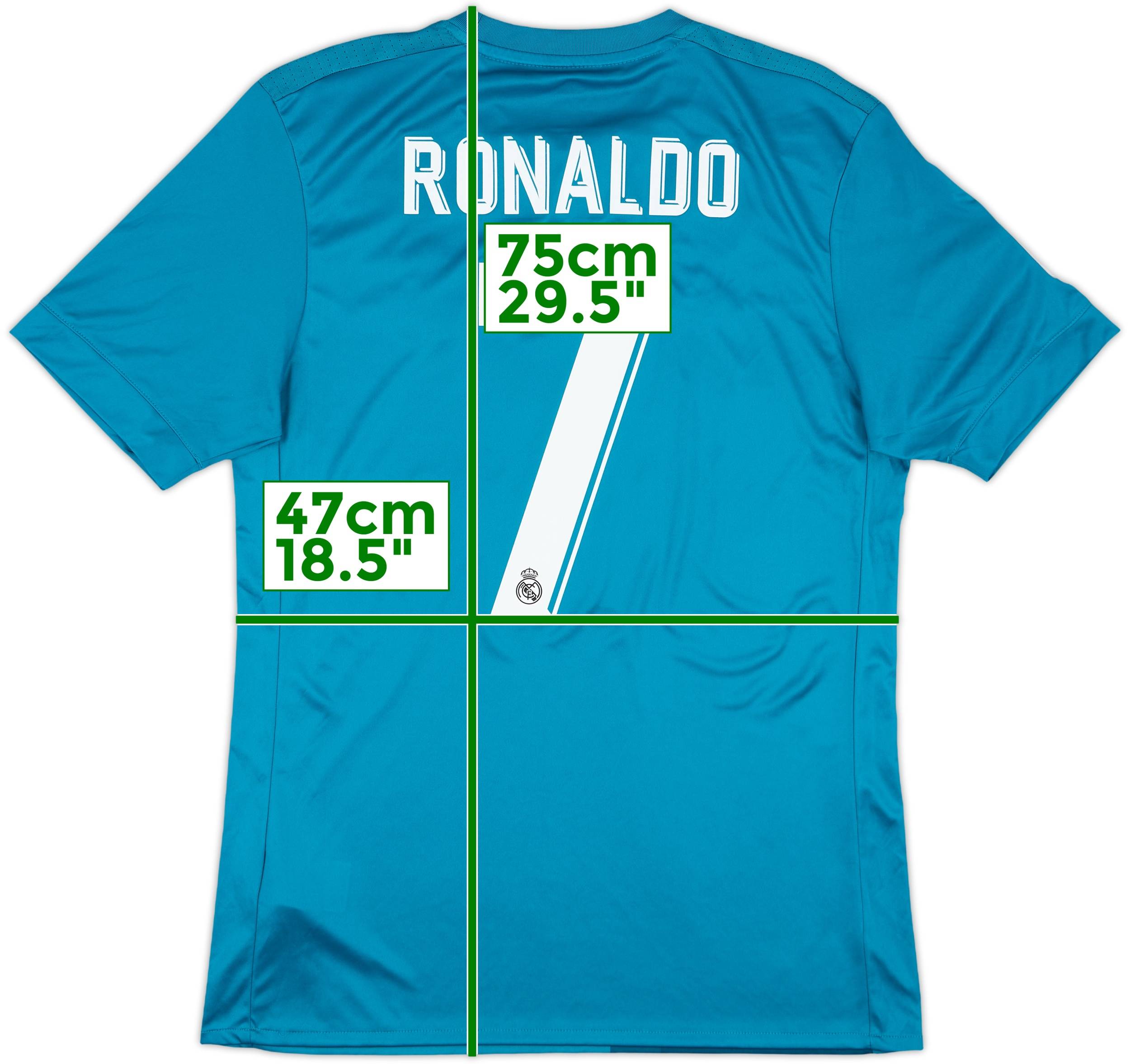 2017-18 Real Madrid Third Shirt Ronaldo #7 - 8/10 - (M)