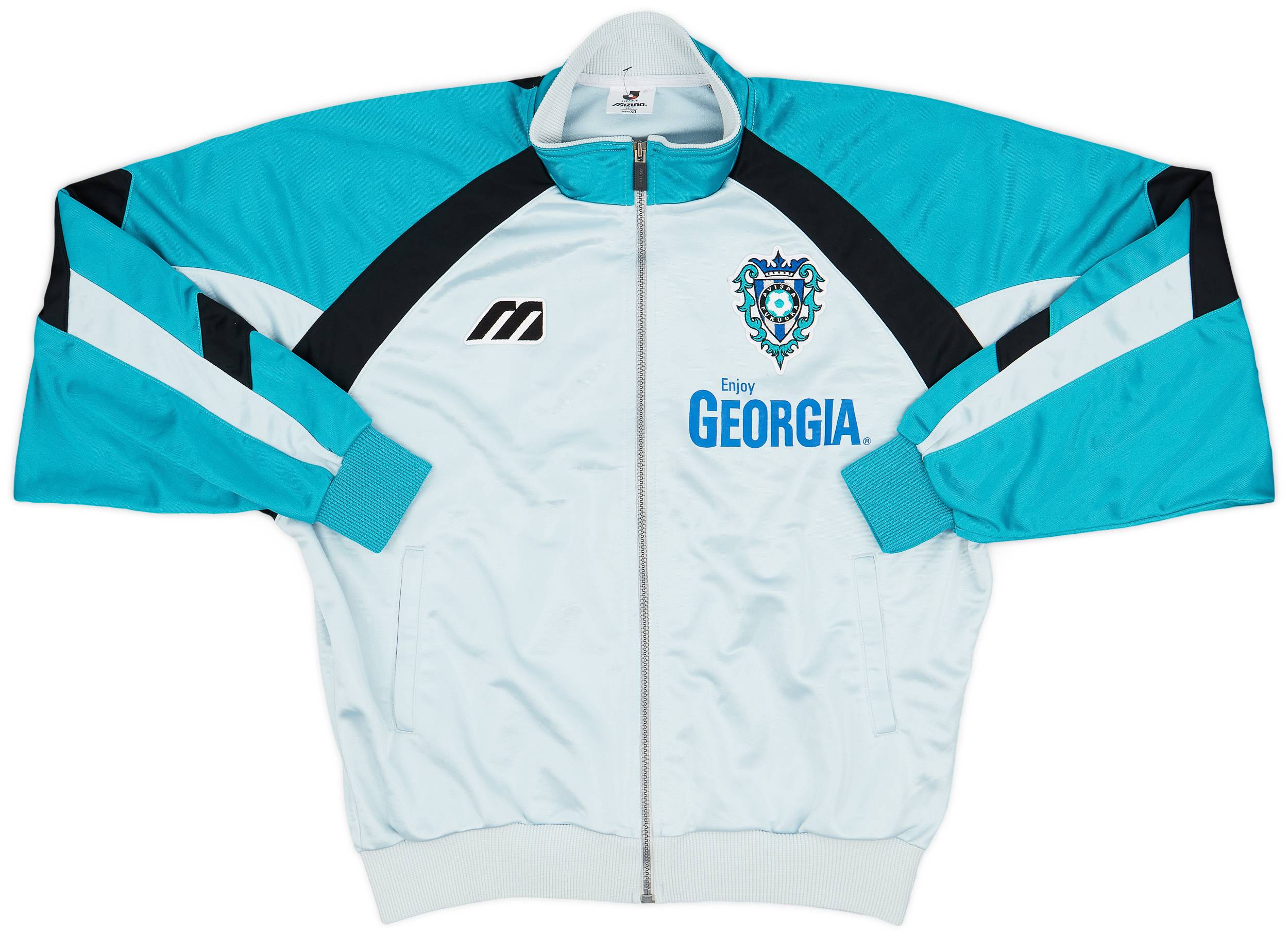 1996-98 Avispa Fukuoka Mizuno Player Issue Signed Track Jacket - 6