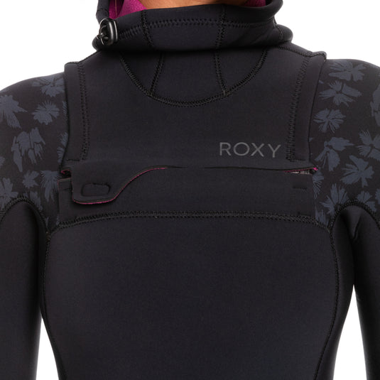 Roxy Women's Swell Series 5/4/3 Hooded Chest-Zip Wetsuit