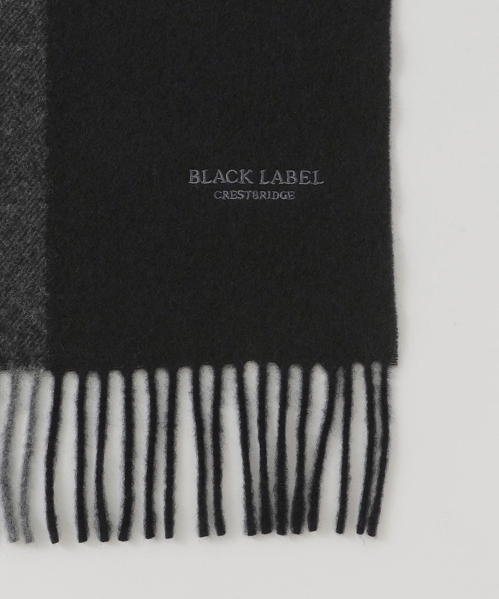 バイカラーソリッドマフラー（マフラー/ストール）｜BLACK LABEL