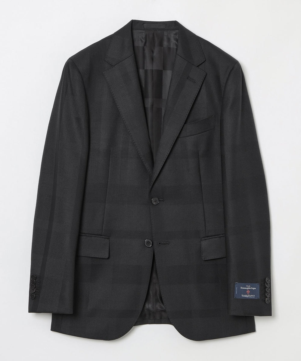 一部店舗限定】Zegna ISLAND FLEECE ブラックシャドークレストブリッジ