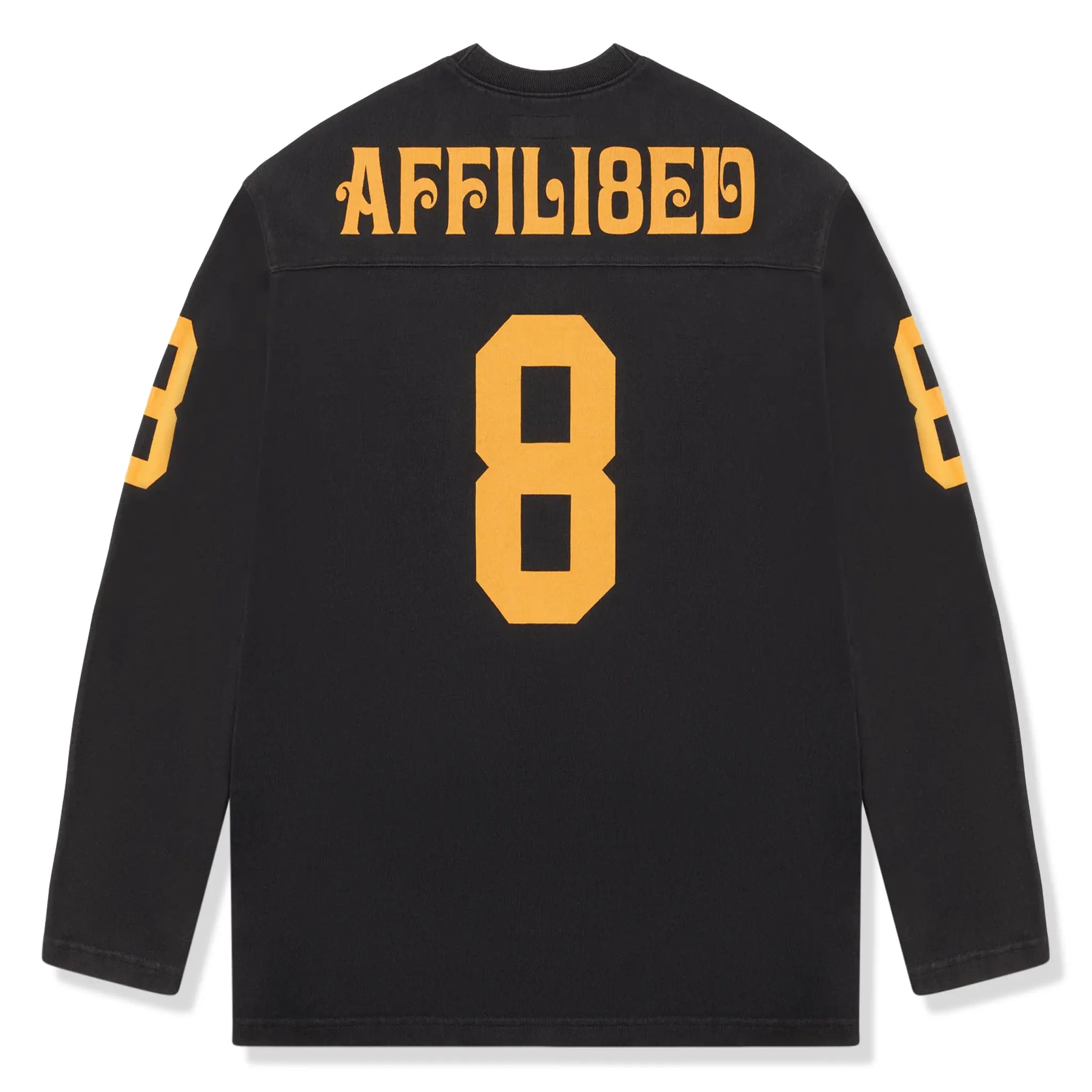 Supreme Affiliated L/S Black Football Top | SS25KN34-BLACK