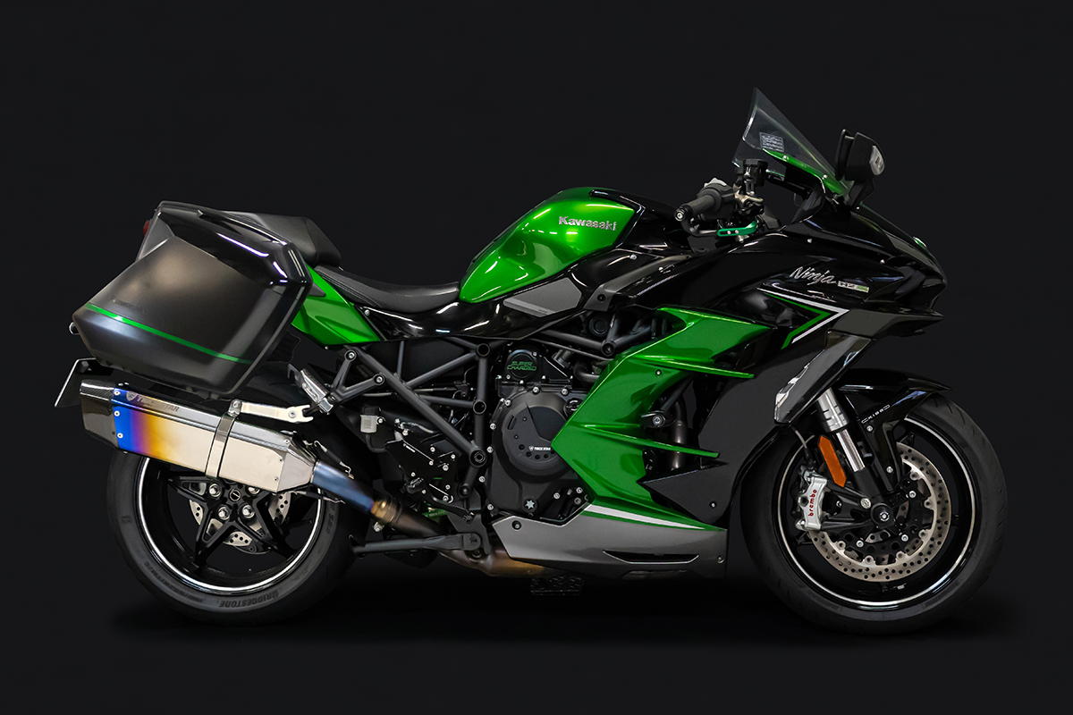 トリックスターはNinja H2 SX/SE用新設計スリップオンマフラーを新発売