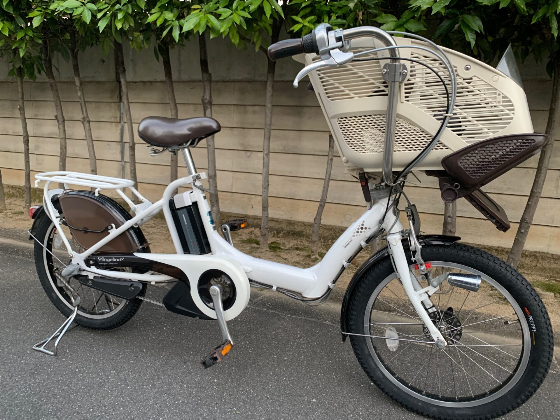 中古自転車紹介】嬉しい価格で電動子乗せ！BRIDGESTONE(ブリヂストン