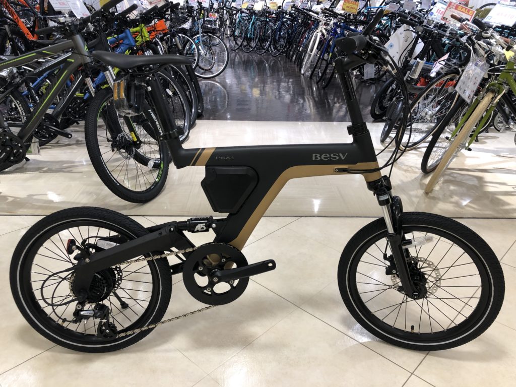 BESV PSA-1 限定色 マットブラックゴールド 入荷しました サイクル