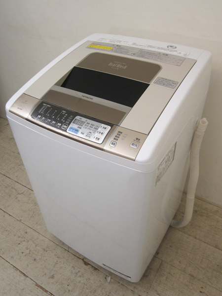 HITACHI 縦型洗濯機 BW-D8PV 送料込み 日立 ビートウォッシュ BW-D8PV