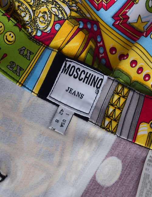 Moschino Vintage Multicolor Lucky Jackpot Casino Slot Machine