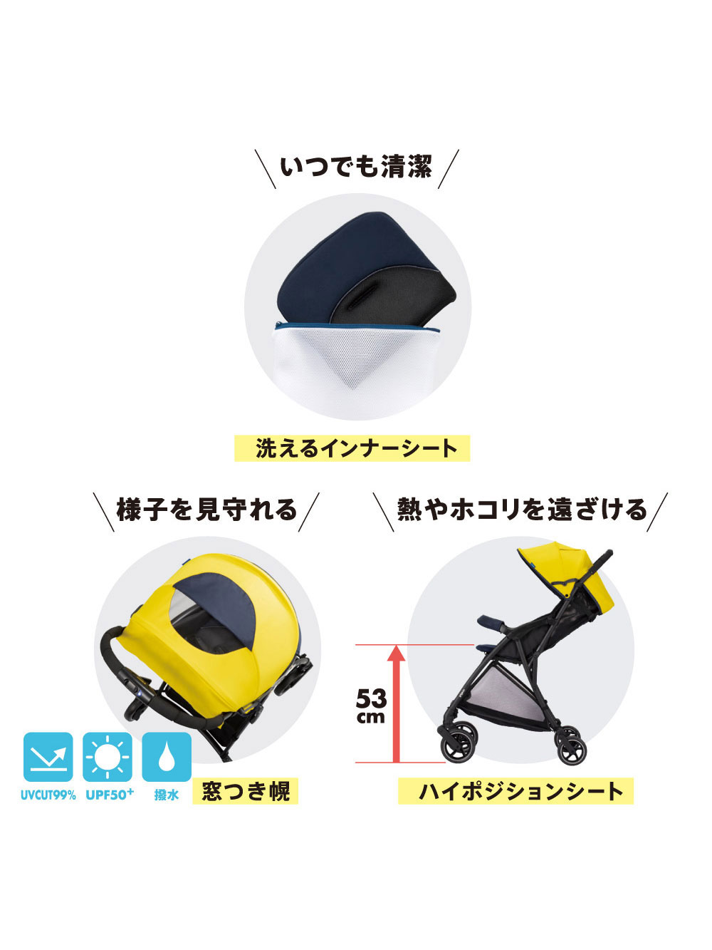 ピジョン ビングル BB2 | ベビーカー(品番：51510) ｜ベビー服・ベビー