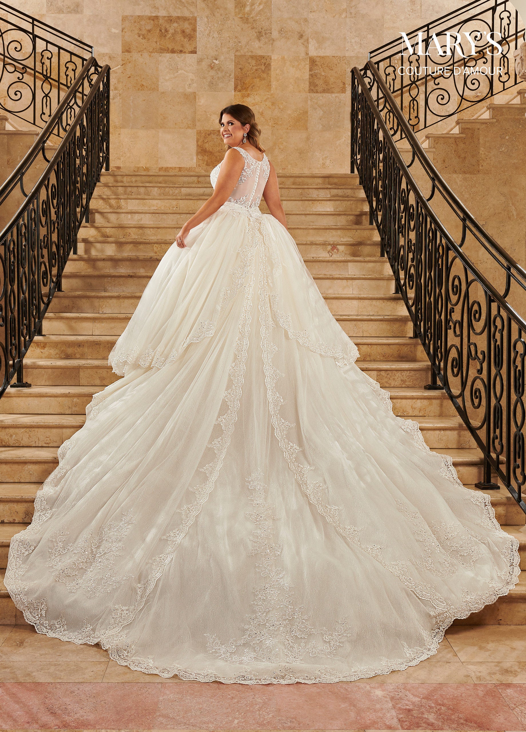 Sleeveless Wedding Dress by Mary's Bridal 6364 – ABC Fashion