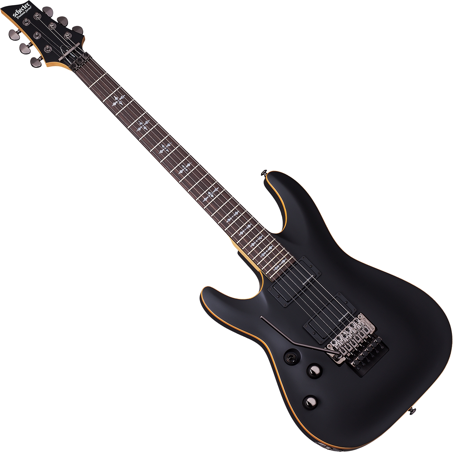 Schecter 3666-SHC Demon-6 FR 6-String LH Electric Guitar-Satin