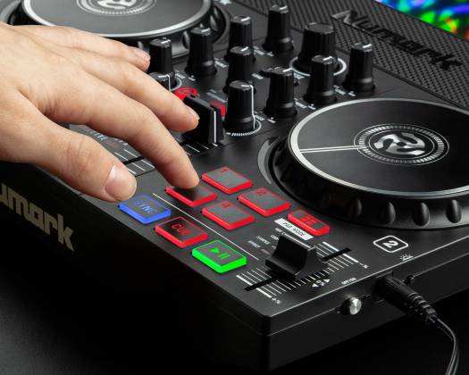 Numark Party Mix Live DJ Controller with Built In Light Show and