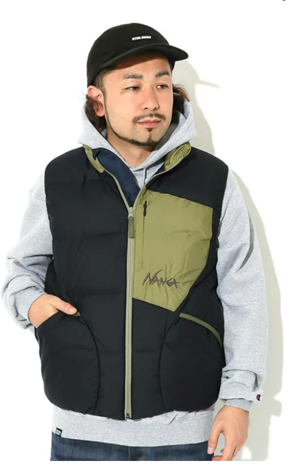Mazeno Ridge Vest by Nanga Japan | ACME FINE GOODS