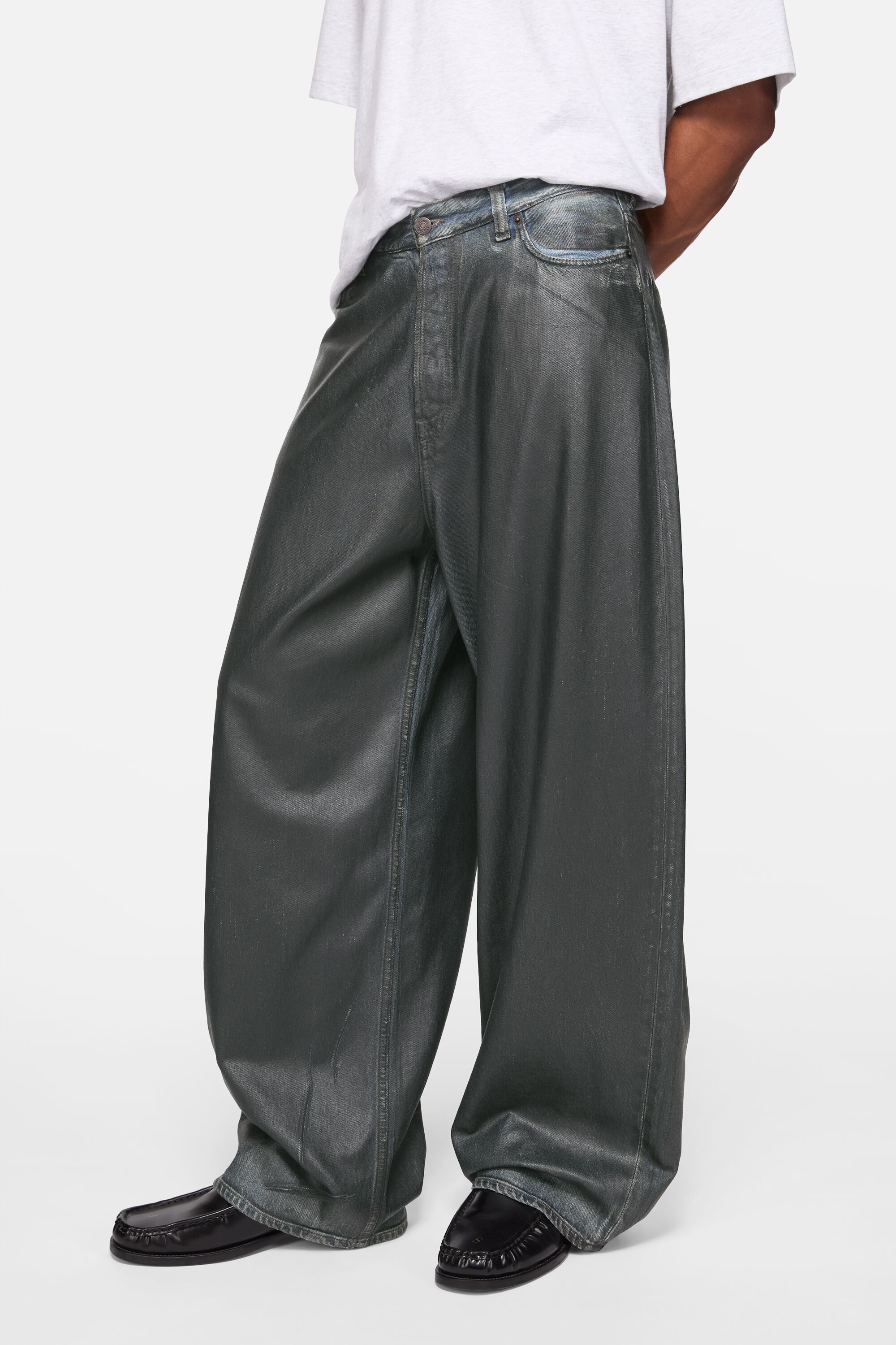 Acne Studios - ルーズフィットジーンズ - 2023 - ブラック