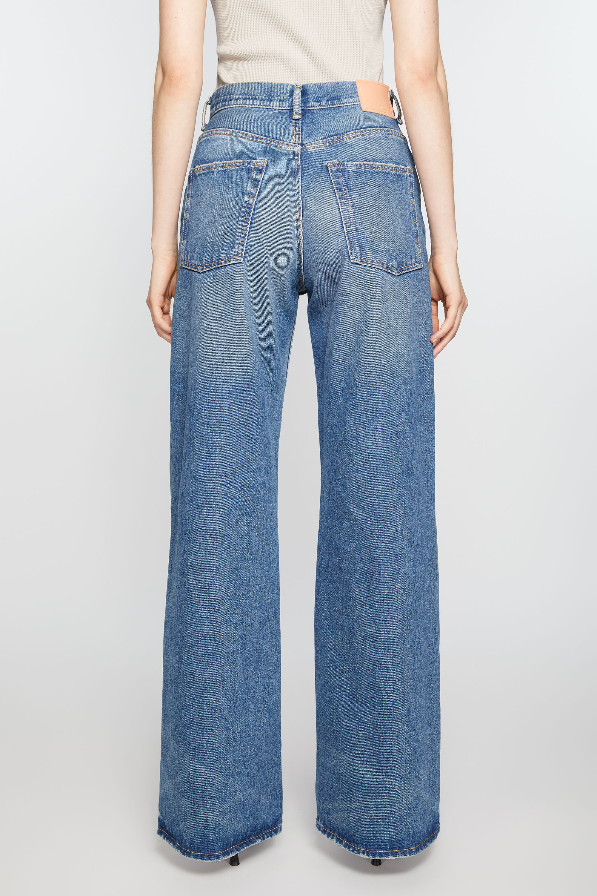 Acne Studios - Regular fit jeans - 2022F - Mid blue