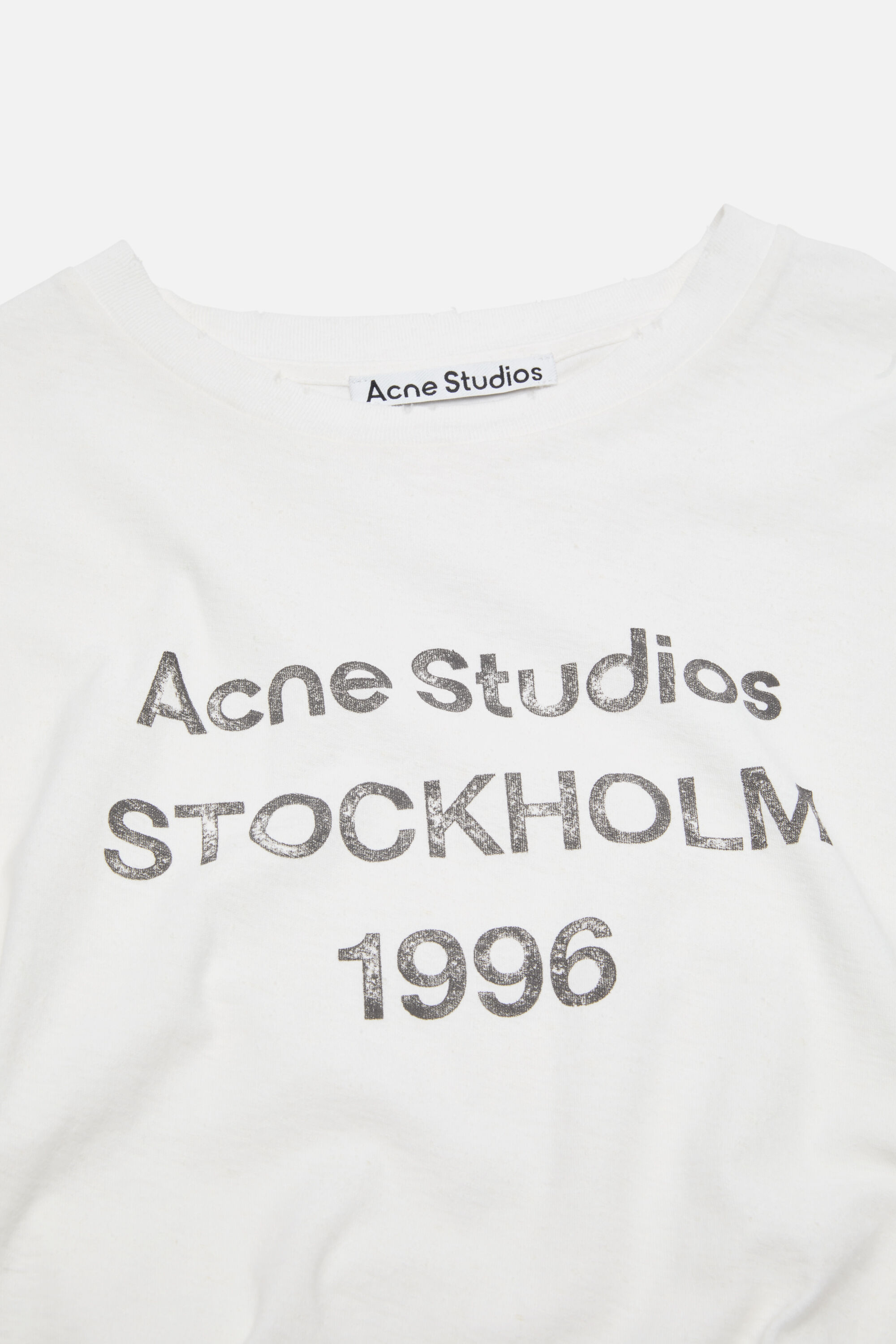 Acne Studios - Logo T-shirt - Off white