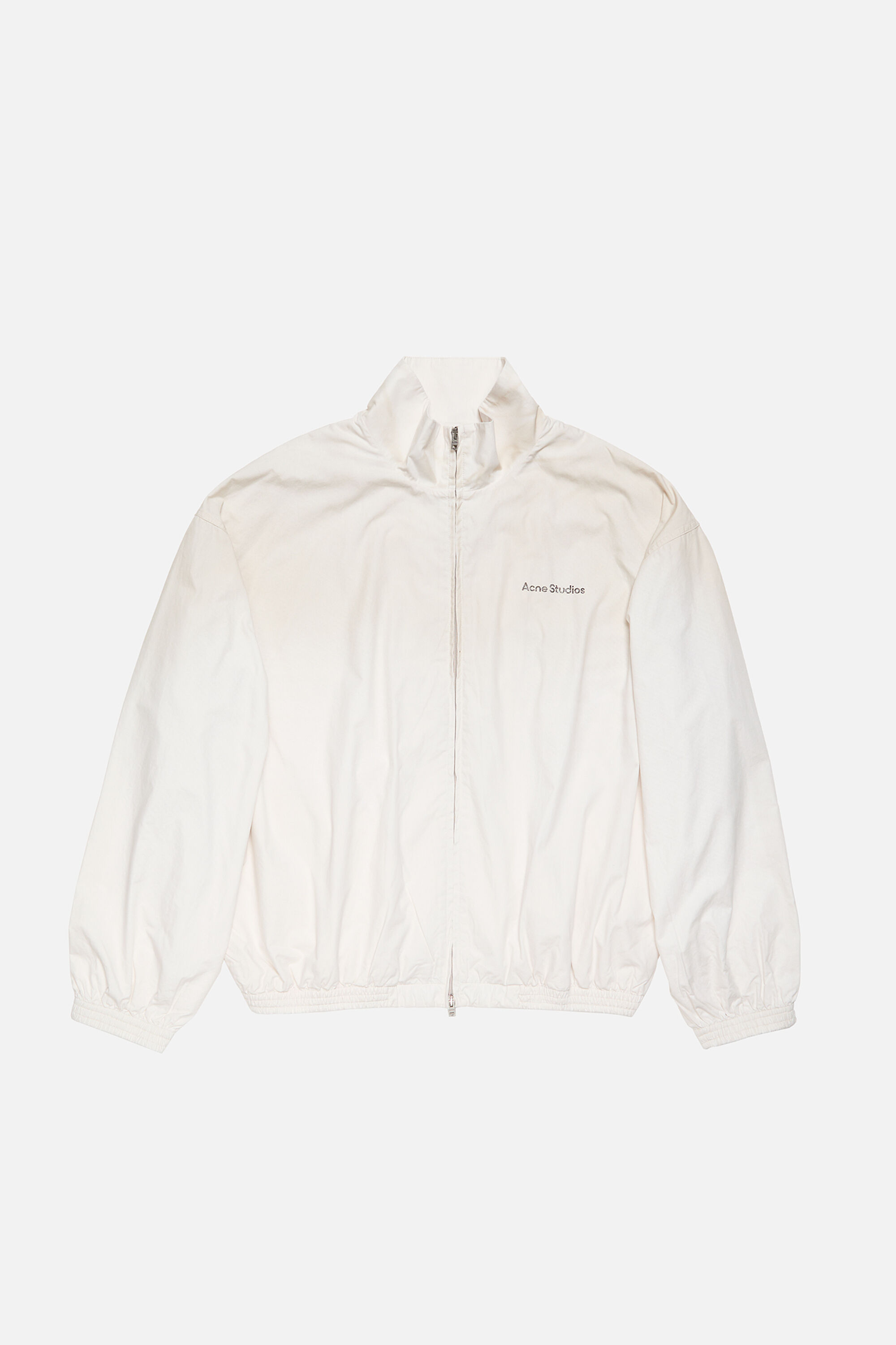 Acne Studios - Washed logo jacket - Dusty white