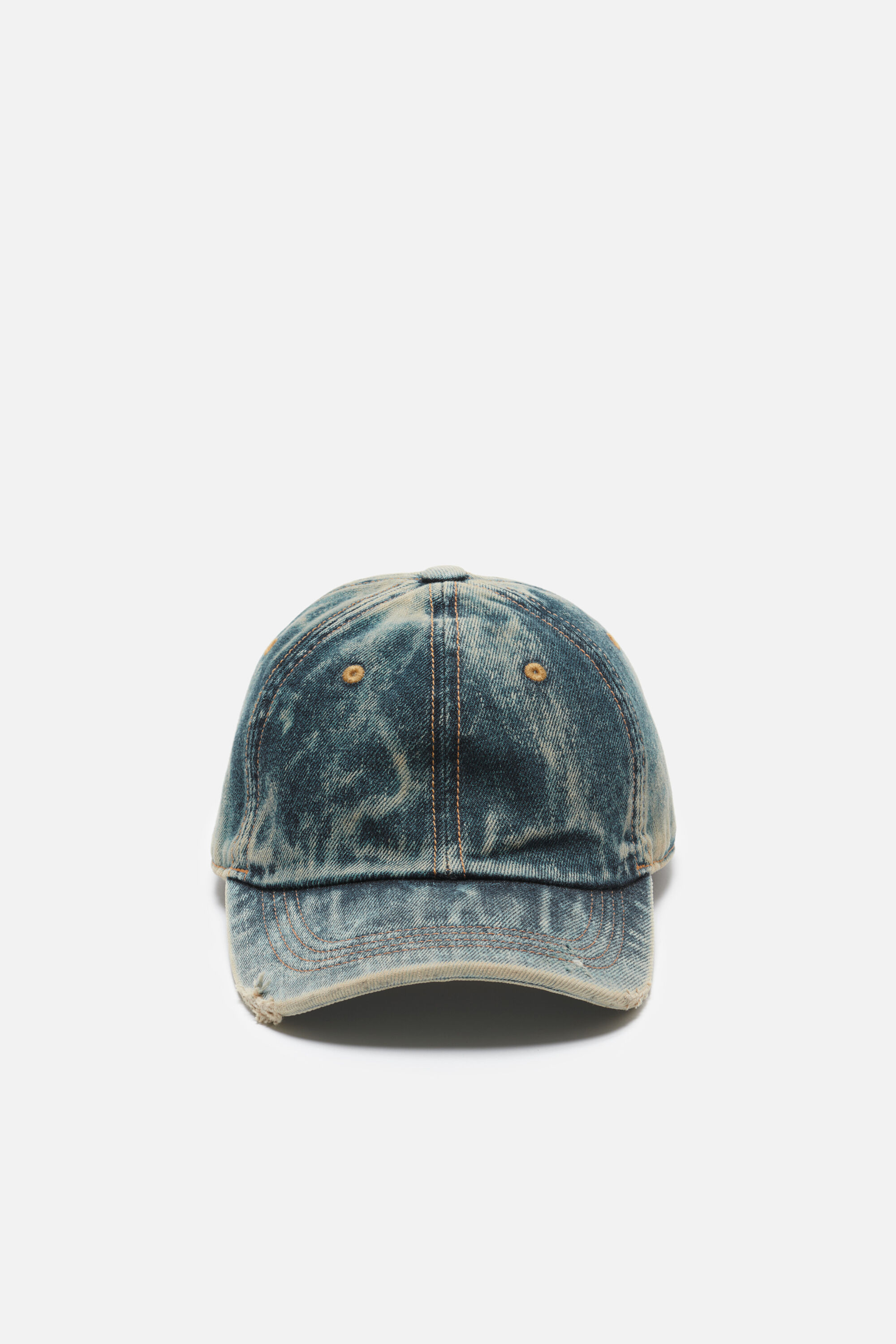 Acne Studios - デニムロゴキャップ - ミッドブルー