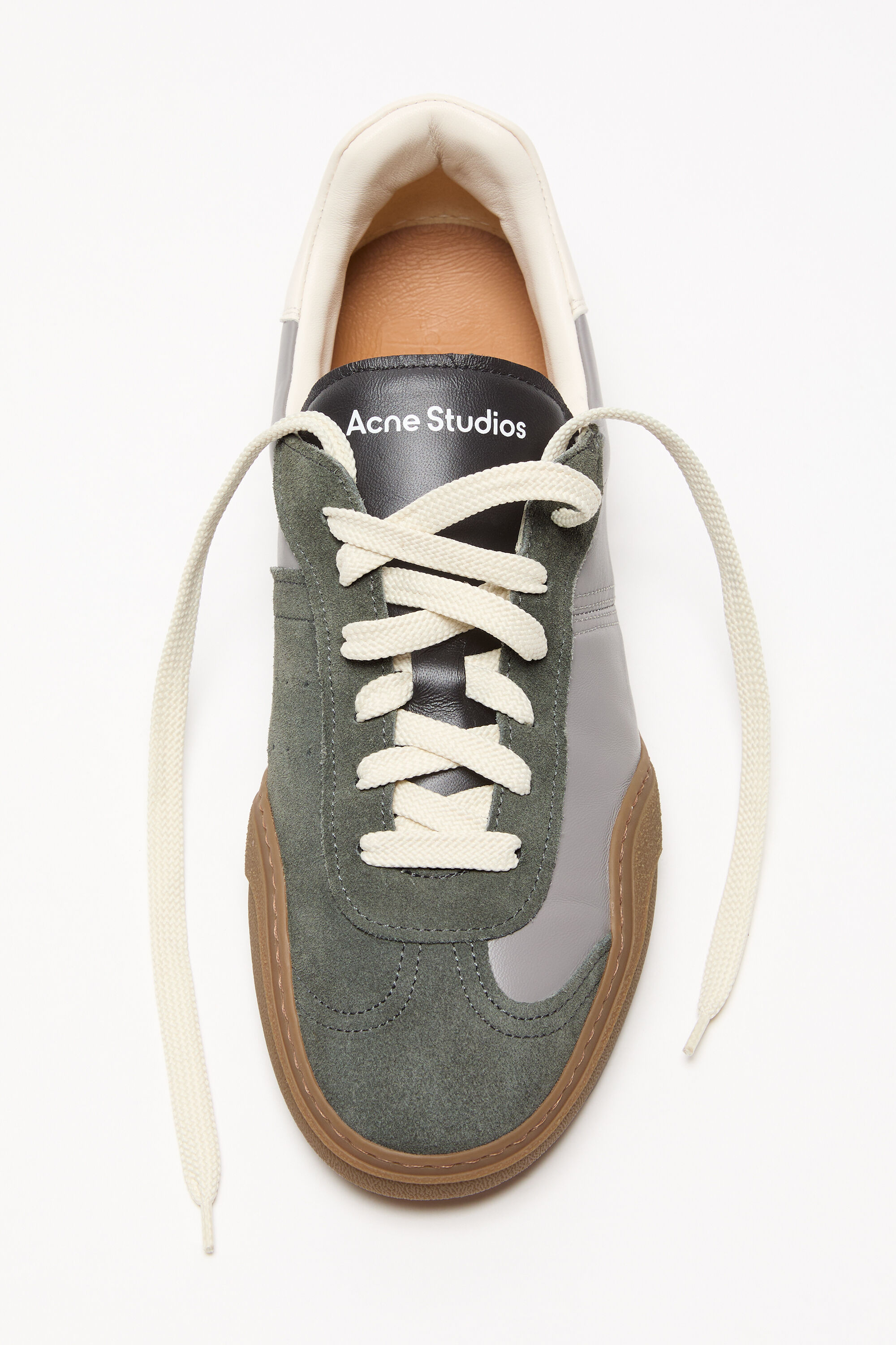 Acne Studios - レースアップスニーカー - マルチグレー