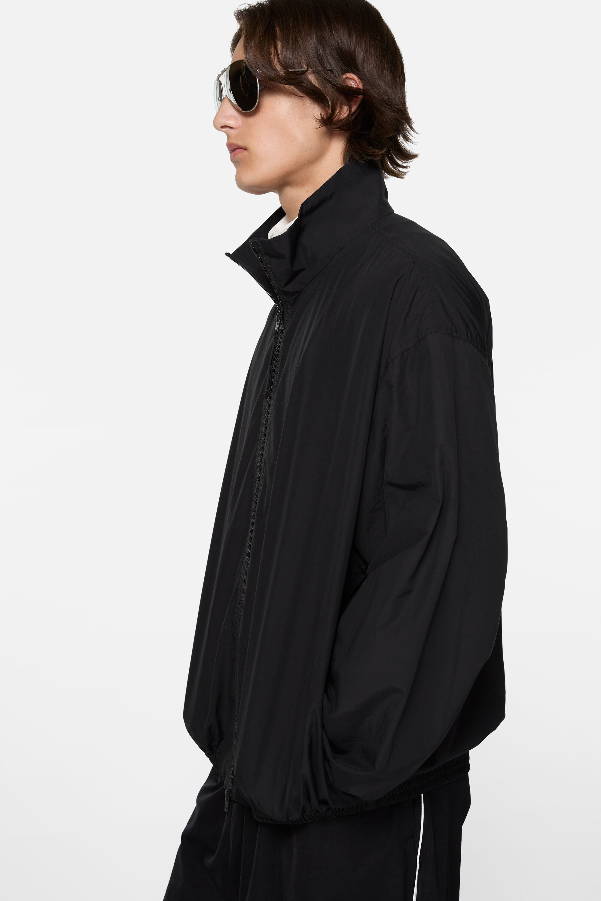 Acne Studios - ロゴ入りテクニカルジャケット - ブラック