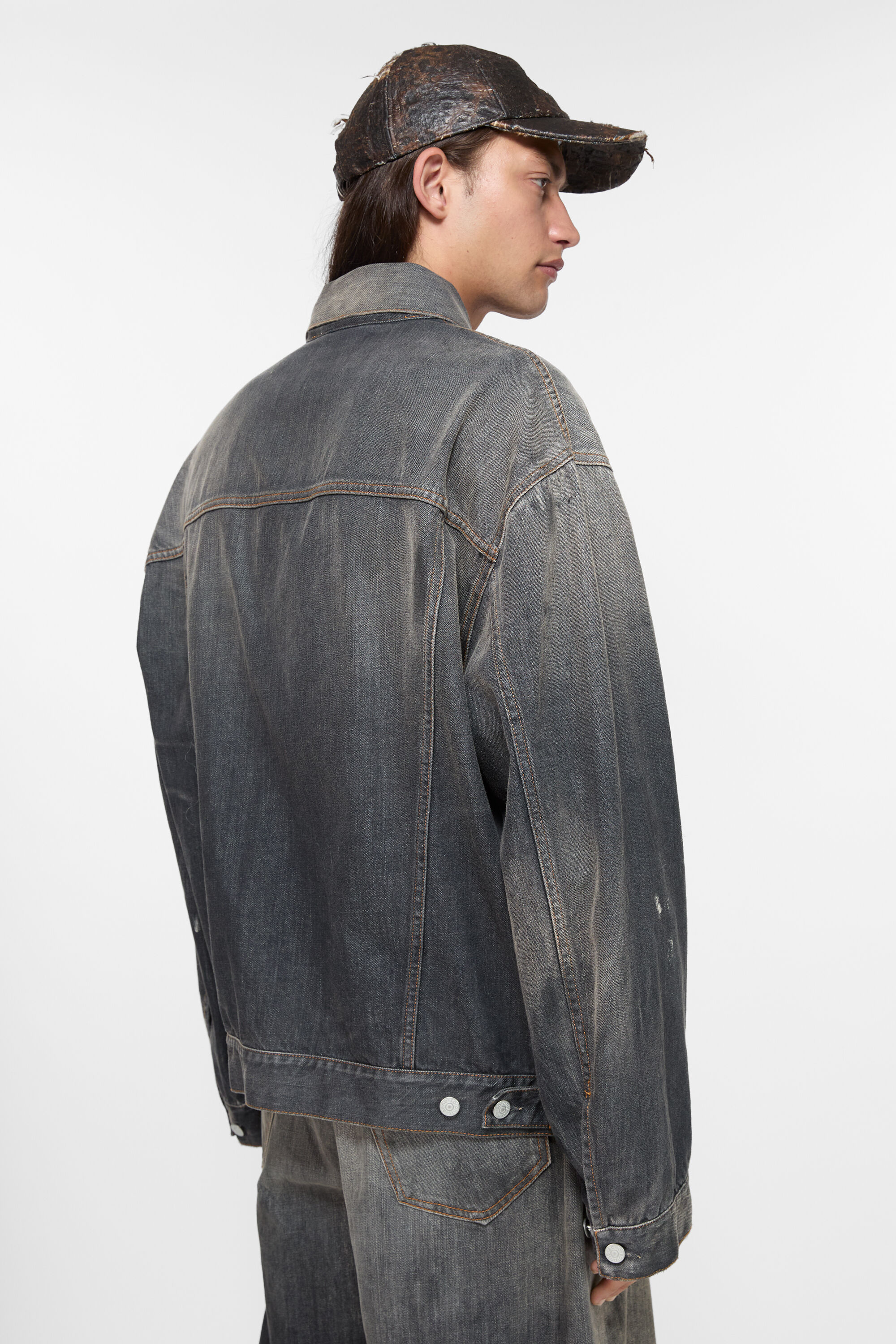 Acne Studios - デニムジャケット - オーバーサイズフィット - ブラック