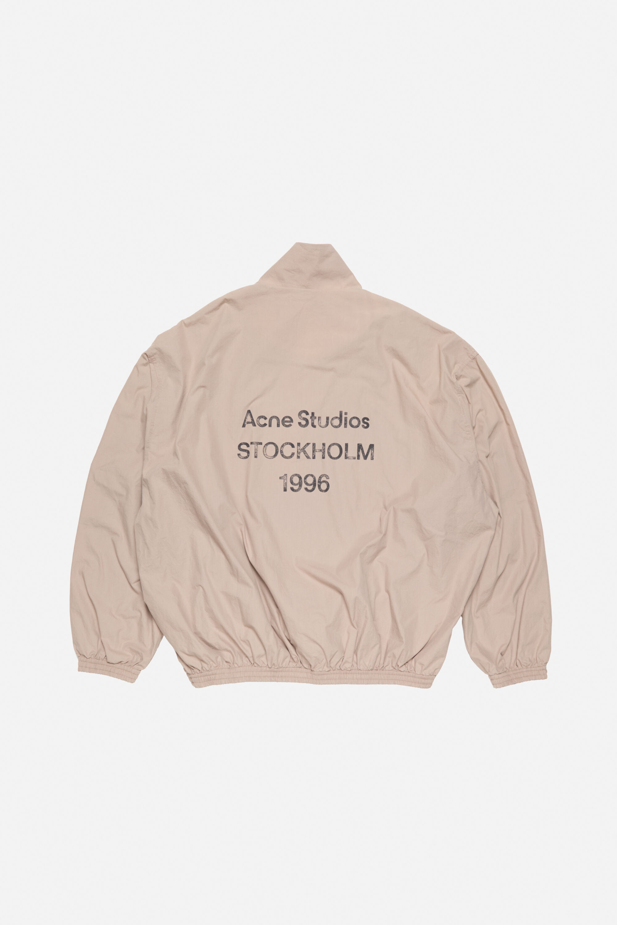 Acne Studios - ロゴジッパージャケット - マッシュルームベージュ