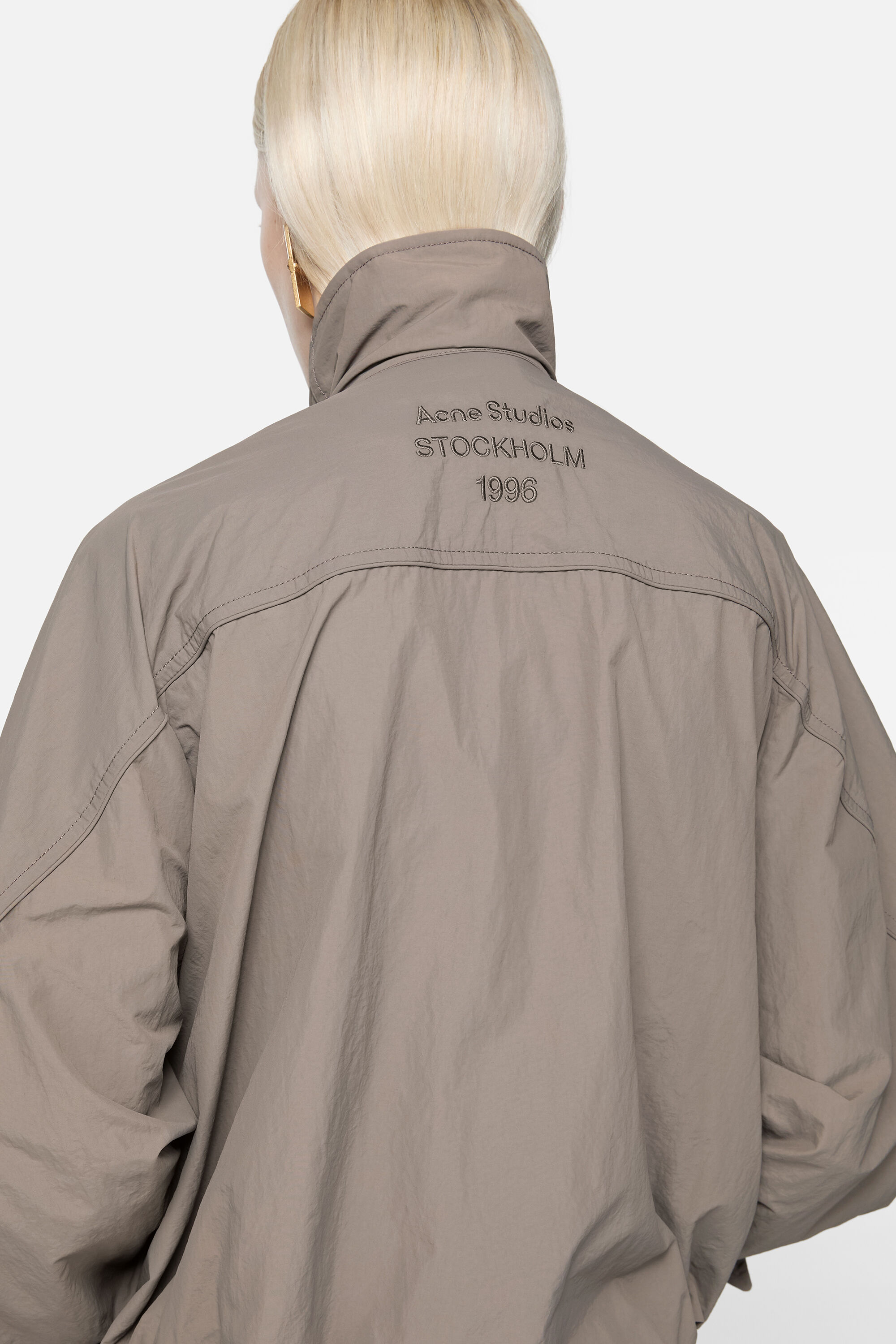 Acne Studios - ナイロンジャケット - マッドグレー