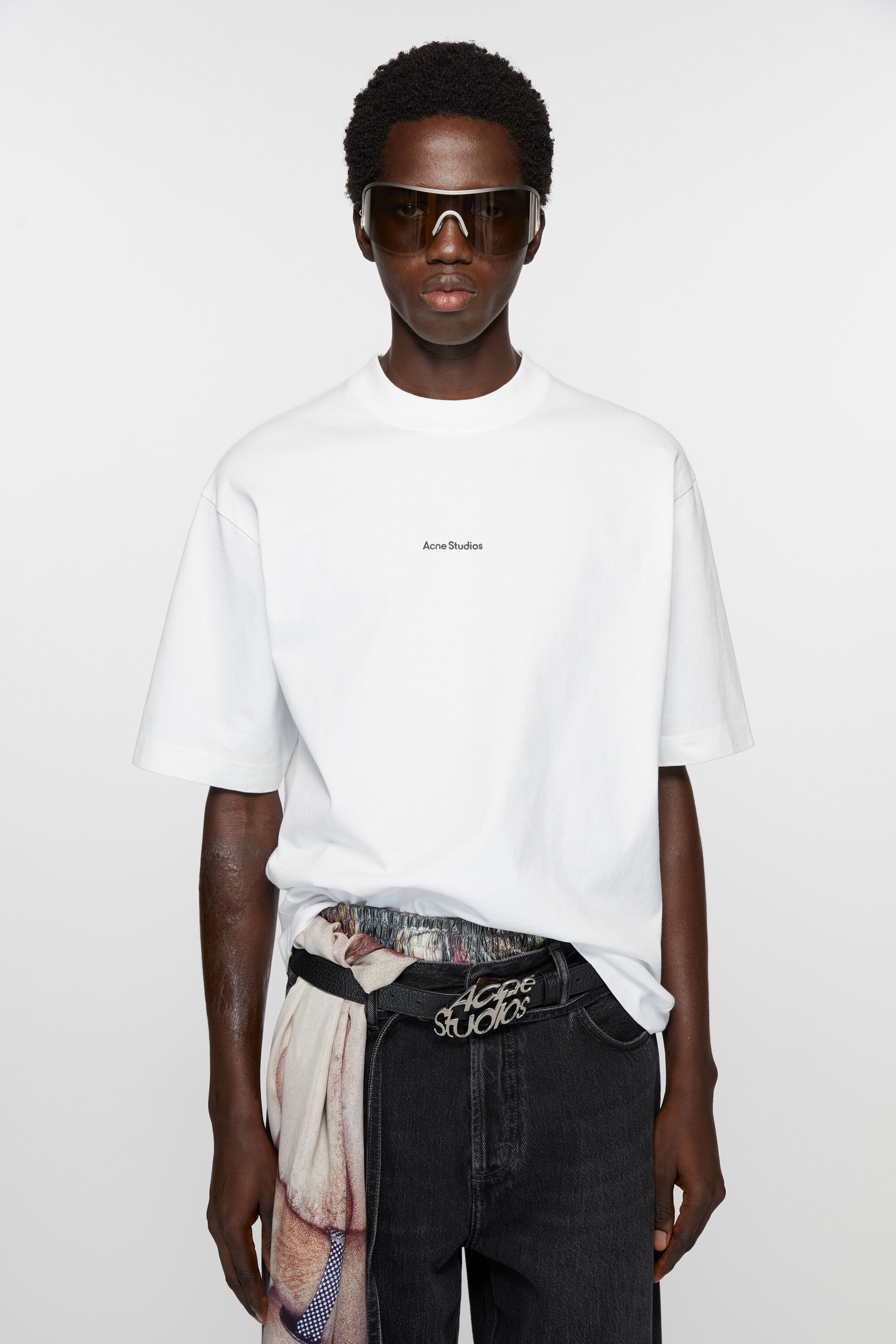 Acne Studios - ロゴTシャツ - オプティックホワイト