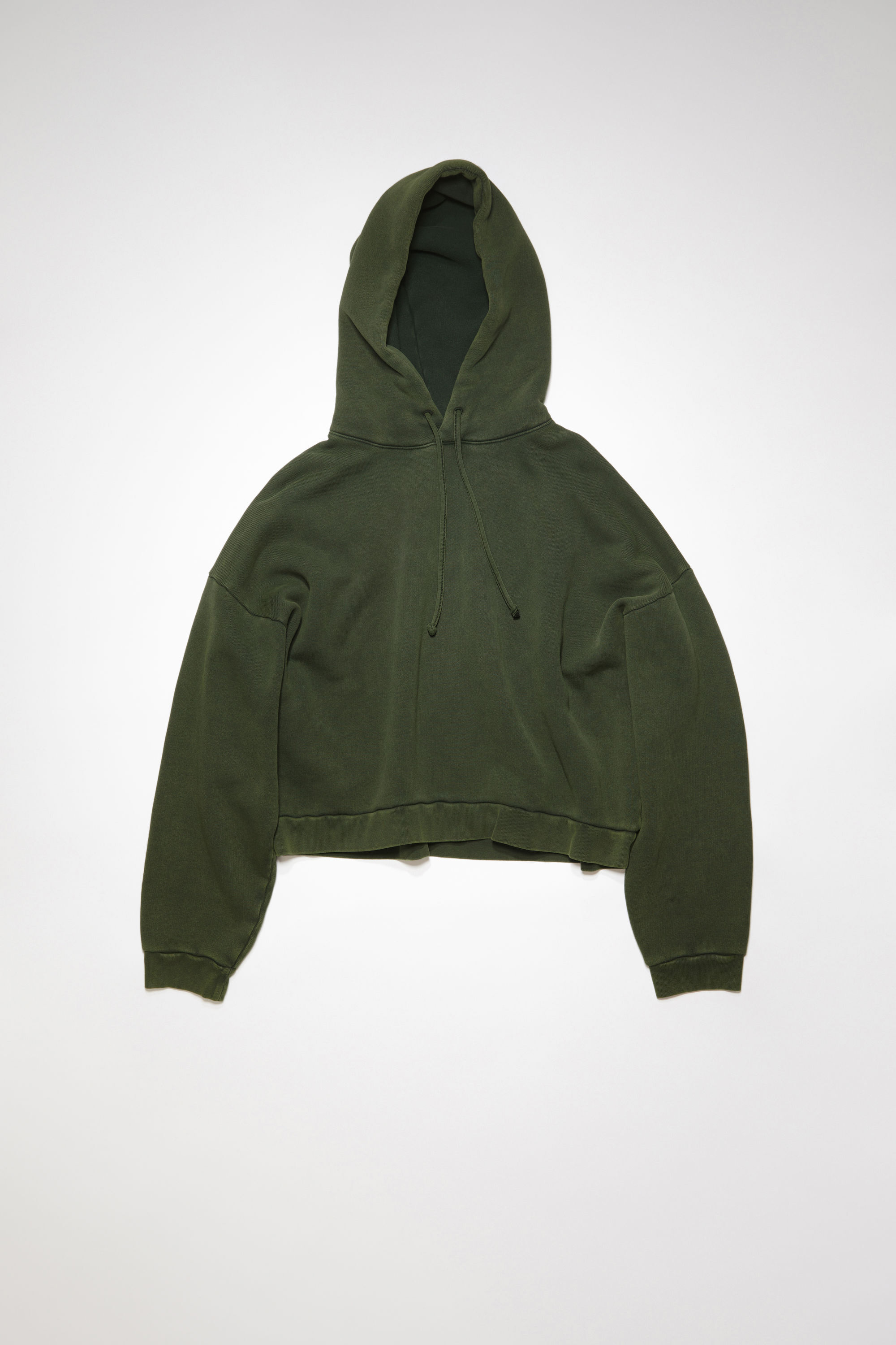Acne Studios - フードスウェットシャツ - モスグリーン