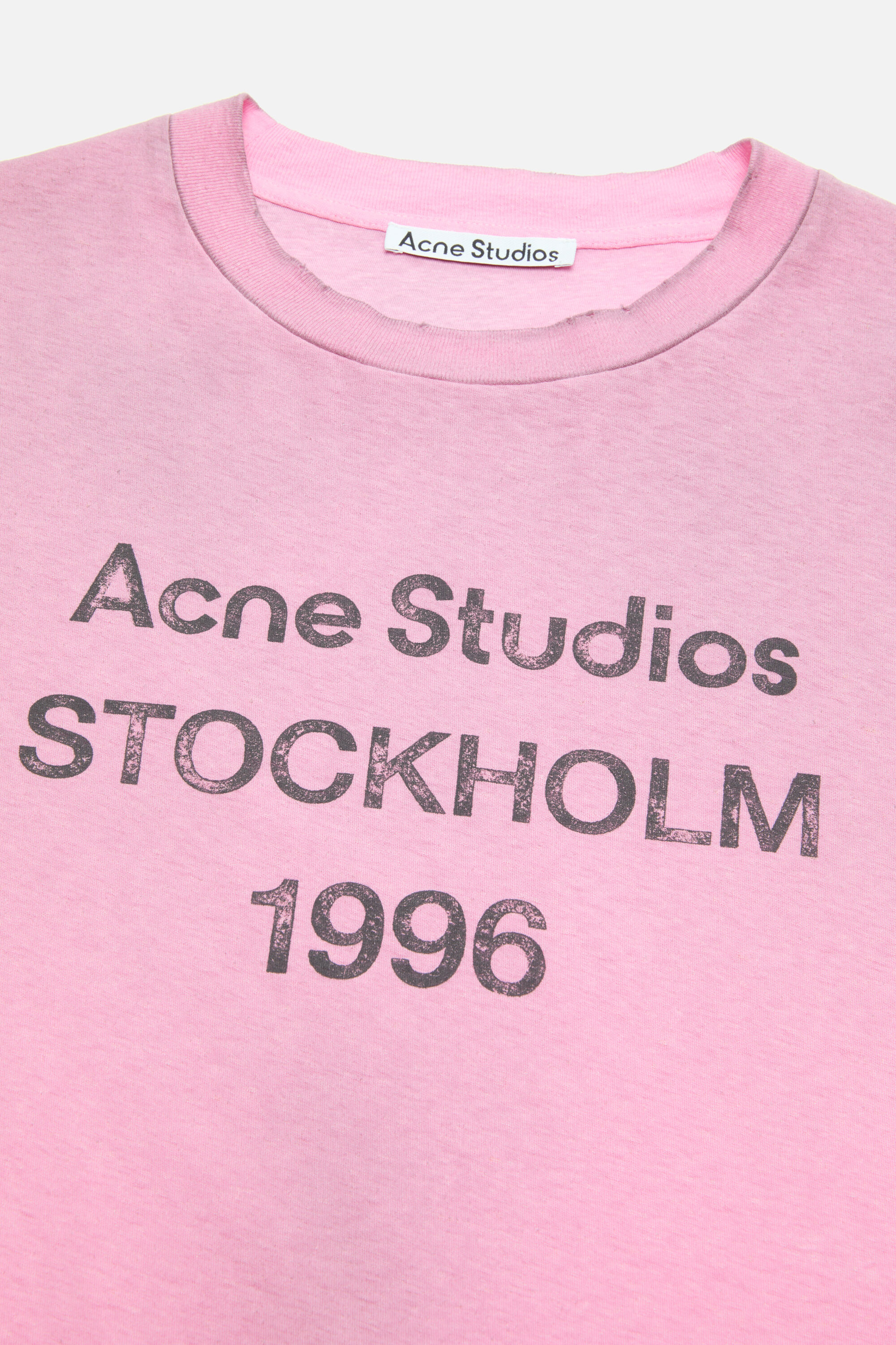Acne Studios - ロゴTシャツ - リラックスフィット - コットン