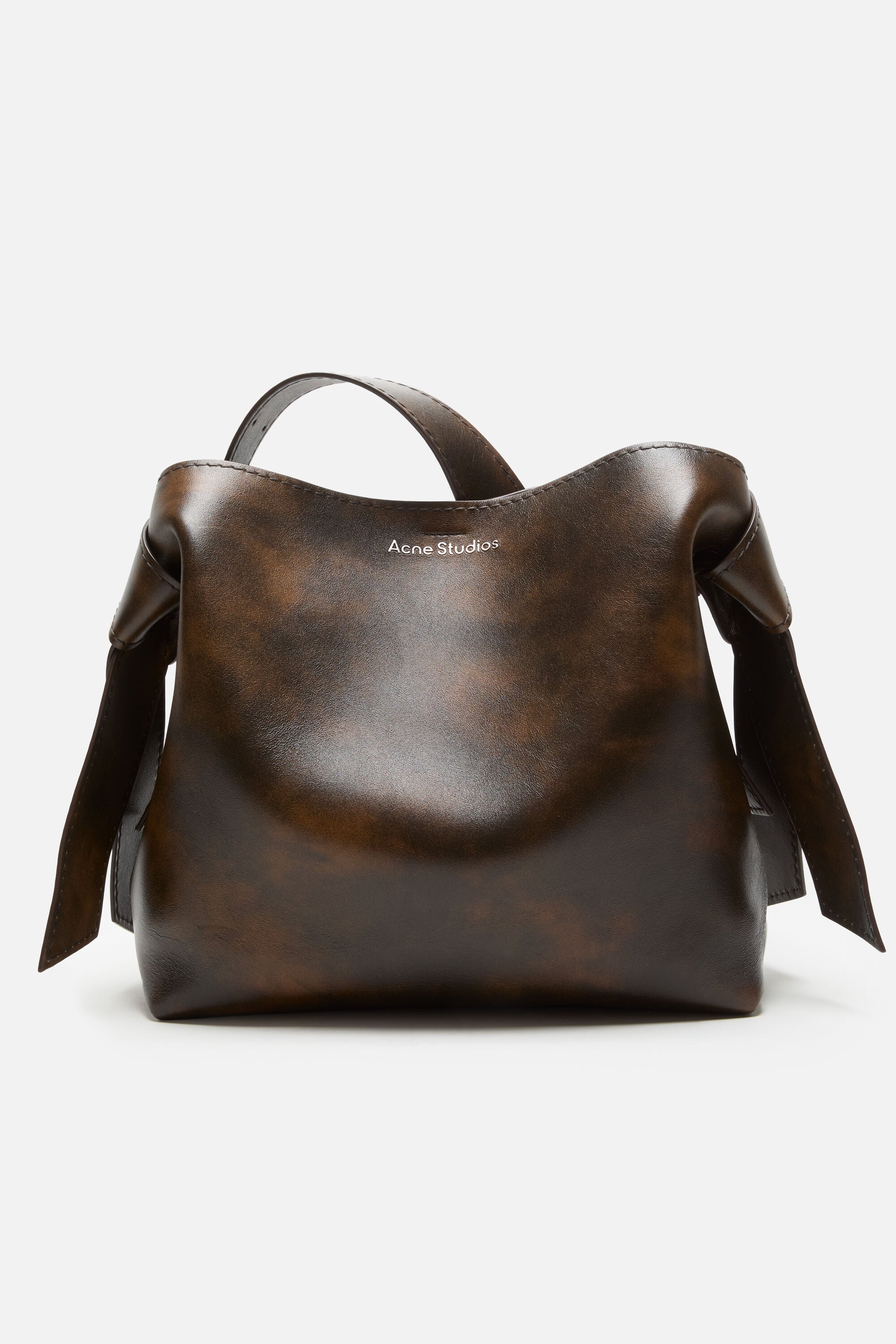 Acne Studios - Musubi midi shoulder bag - Camel brown