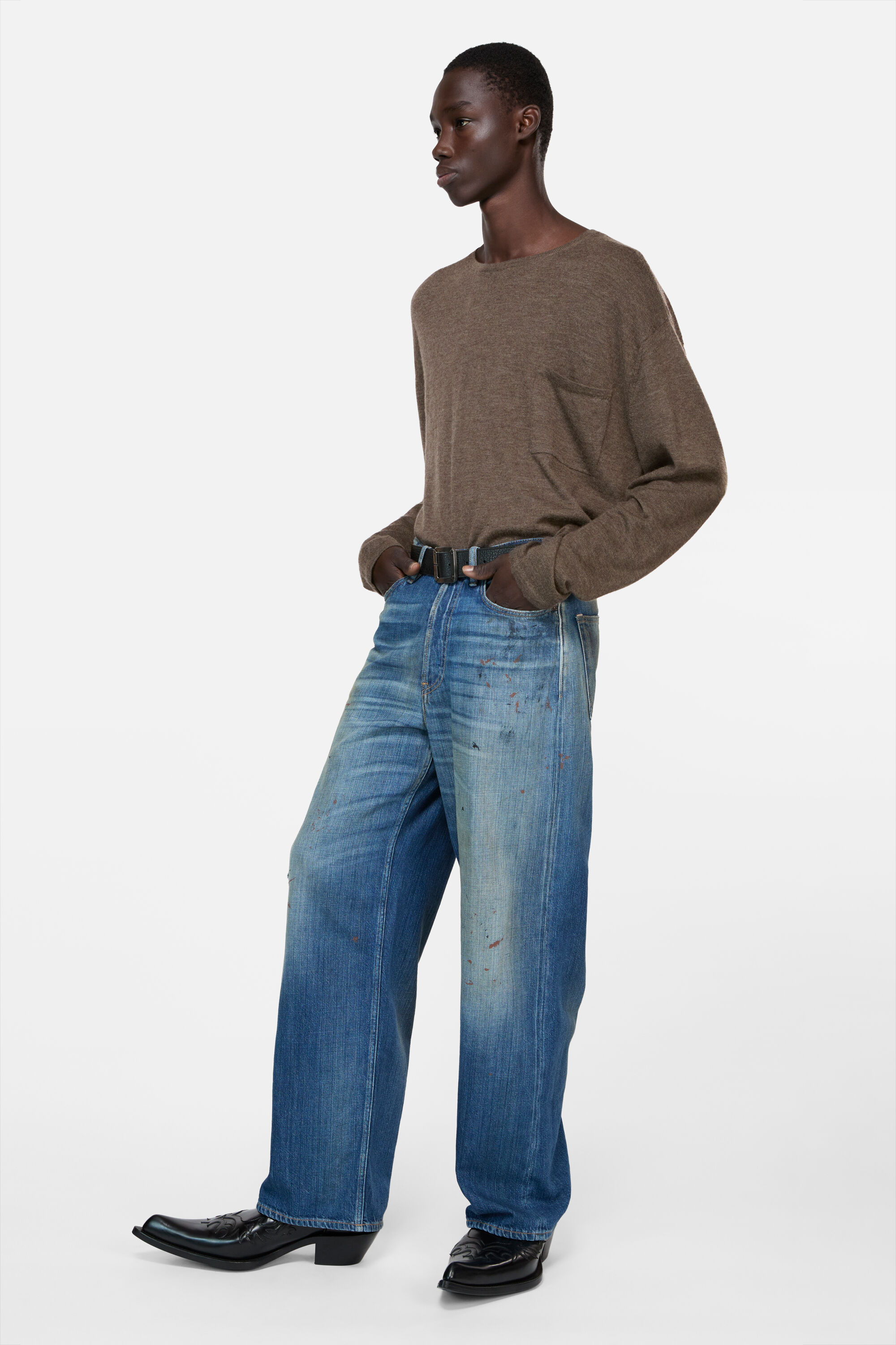 Acne Studios - Cashmere knit - Walnut brown