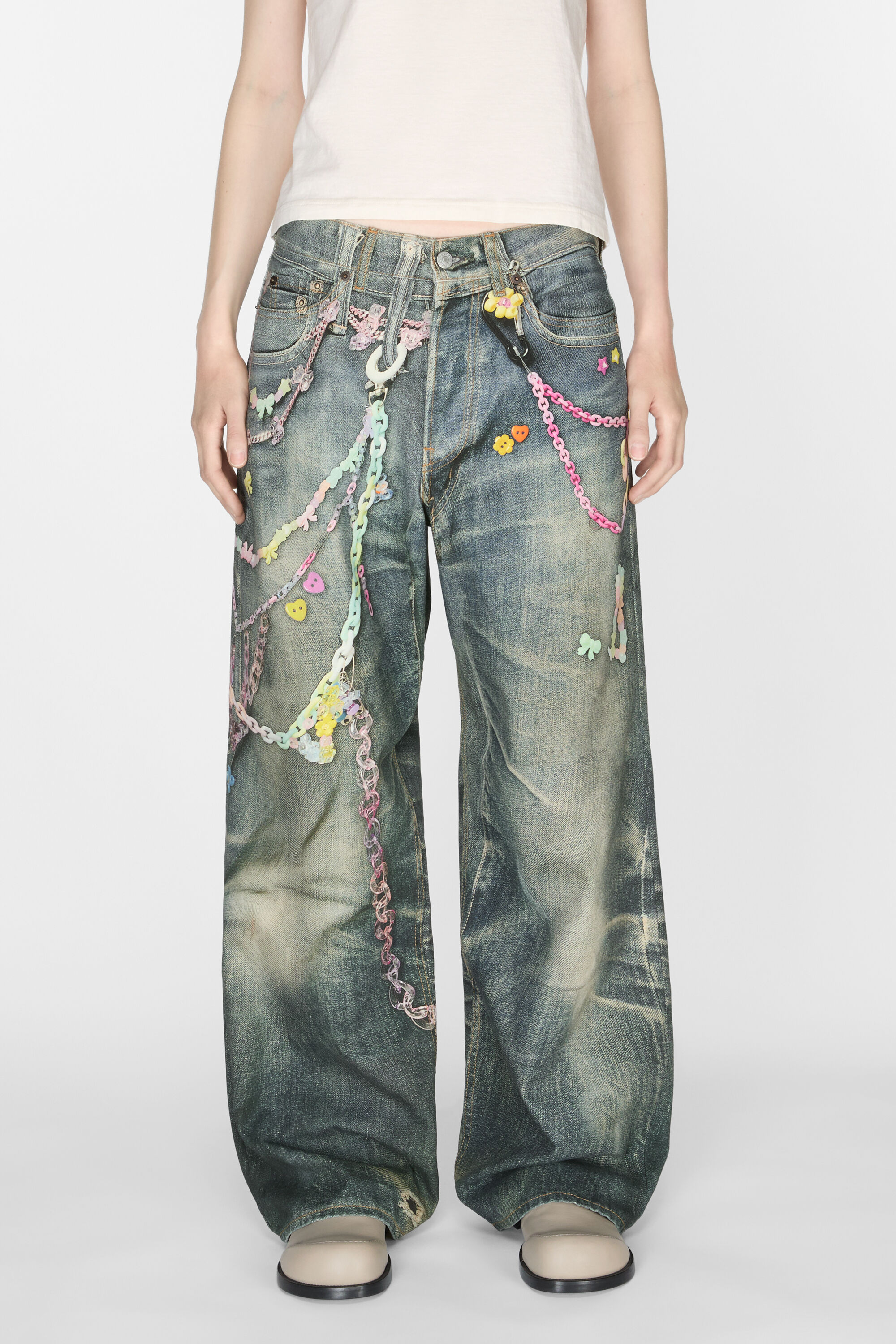 Acne Studios - Loose fit jeans - 1981F - Mid Blue