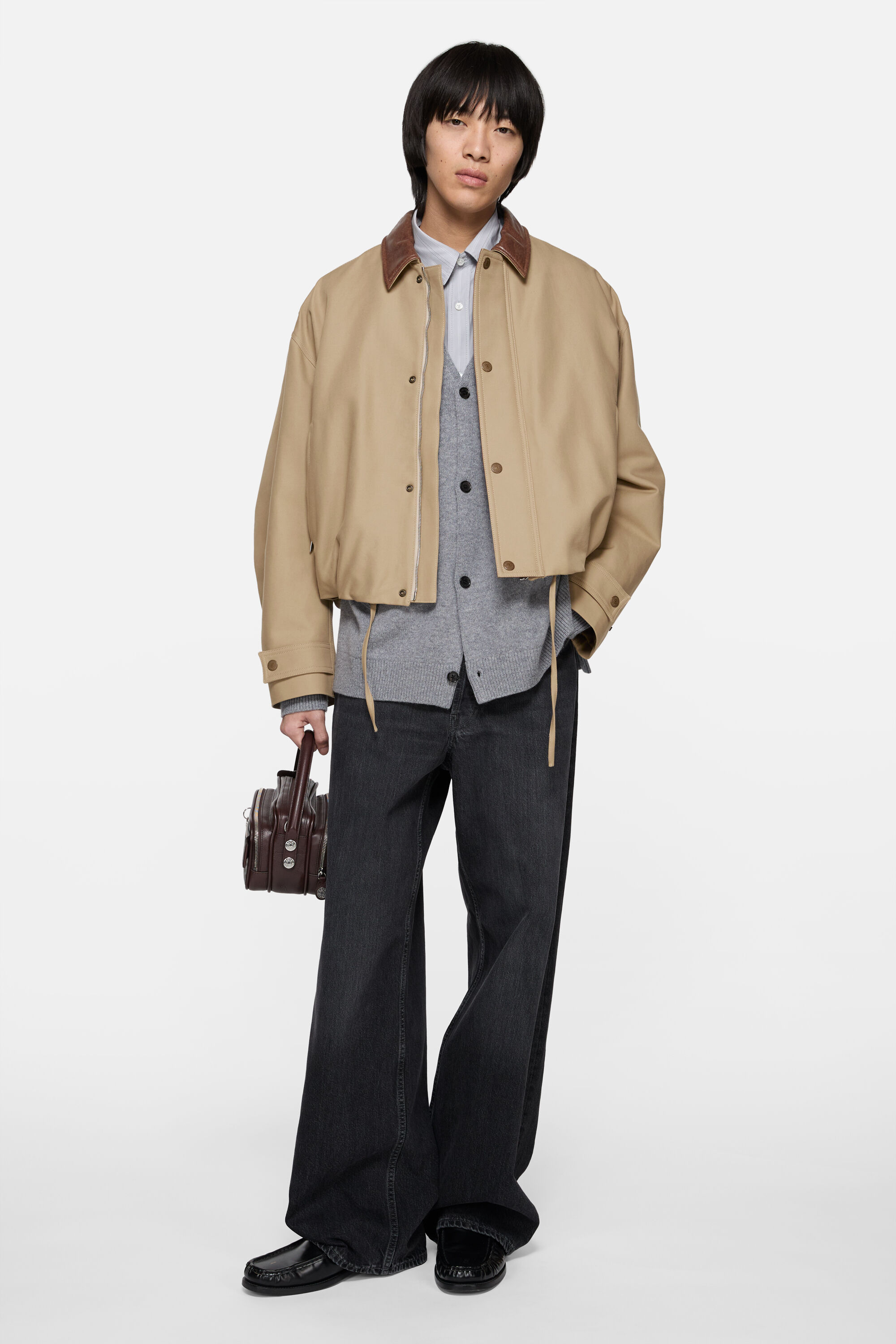 Acne Studios - ツイルジャケット - カーキベージュ