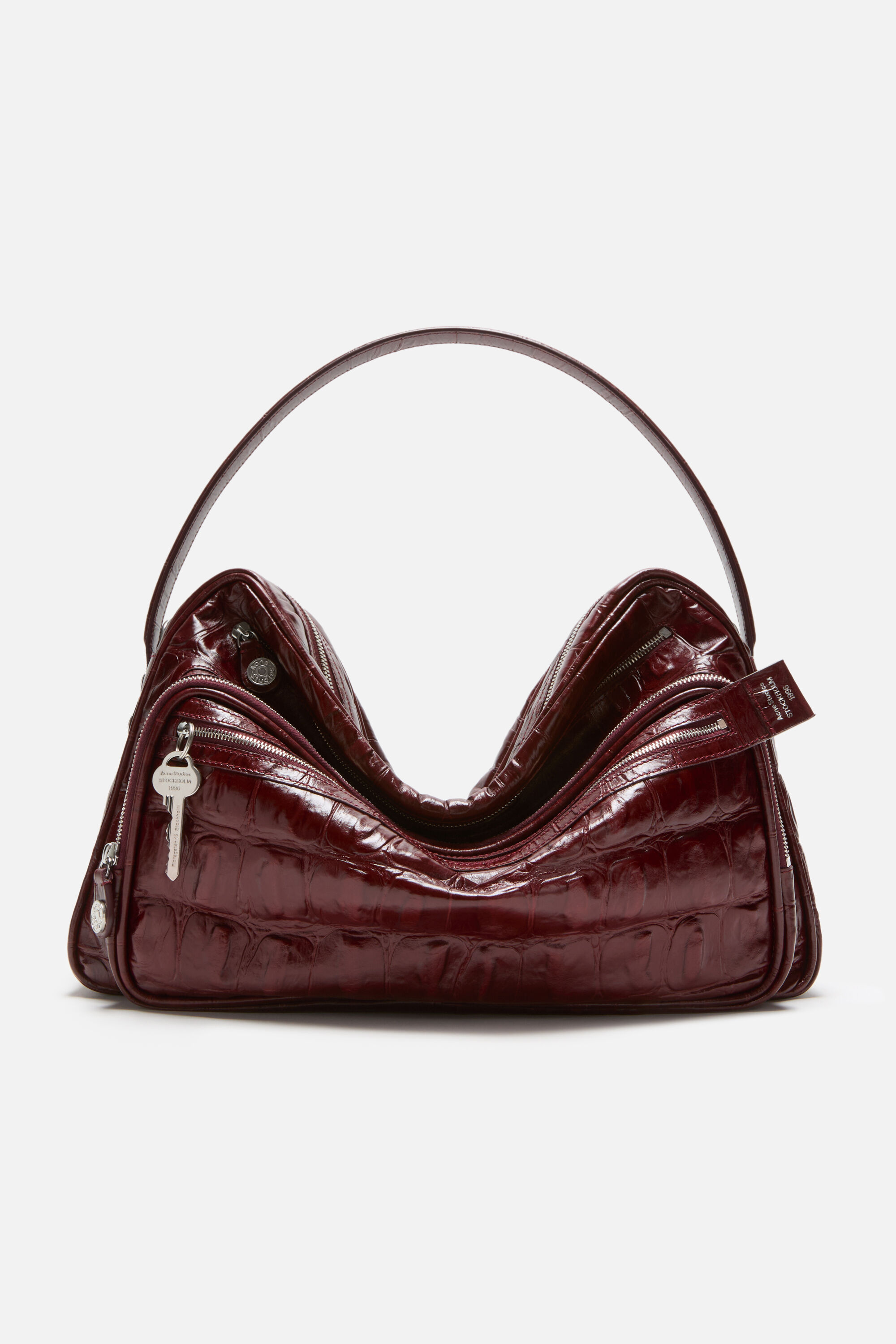 Acne Studios - Camero Camera shoulder bag - Burgundy
