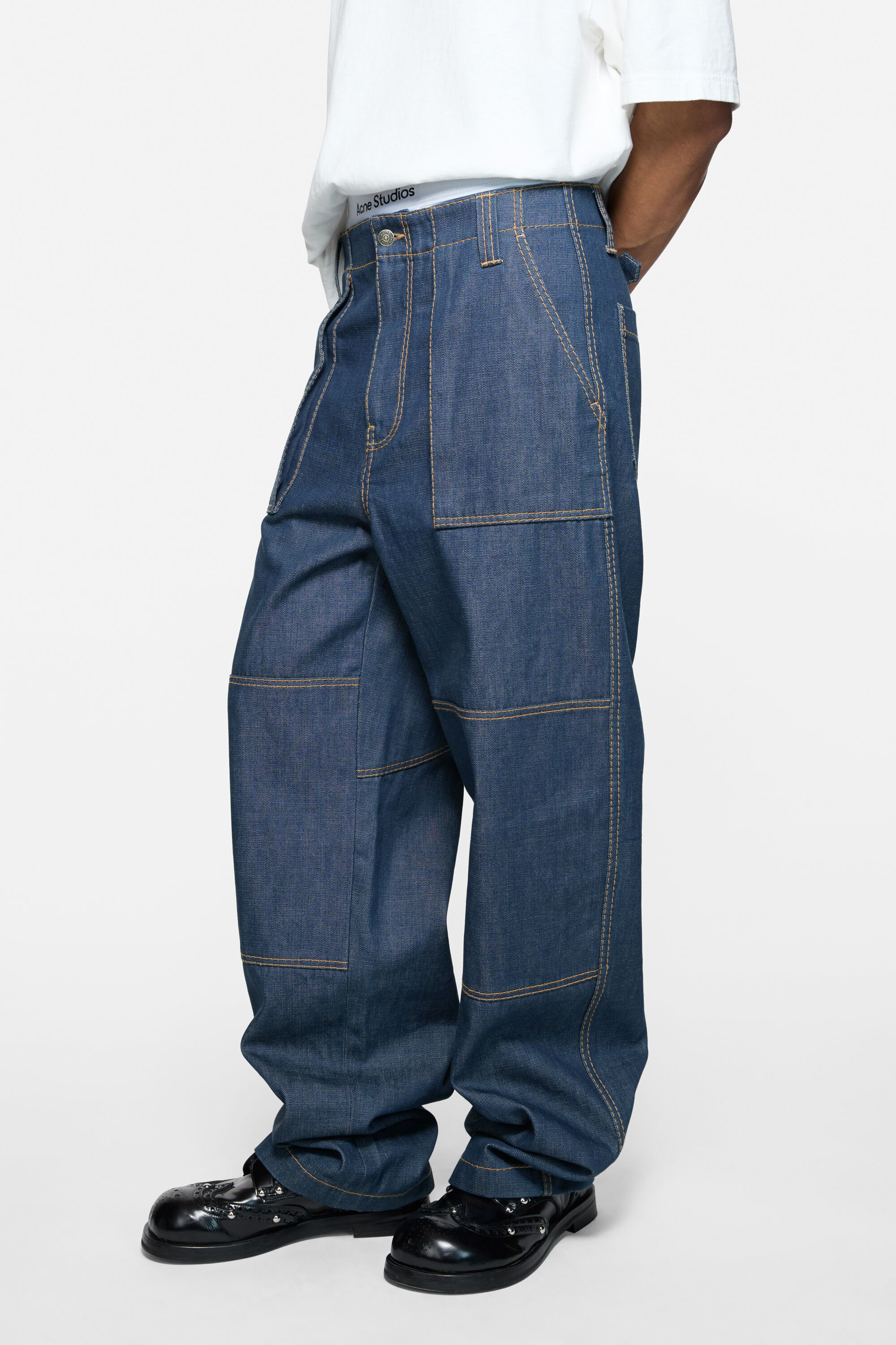 Acne Studios - Denim trousers - Indigo blue