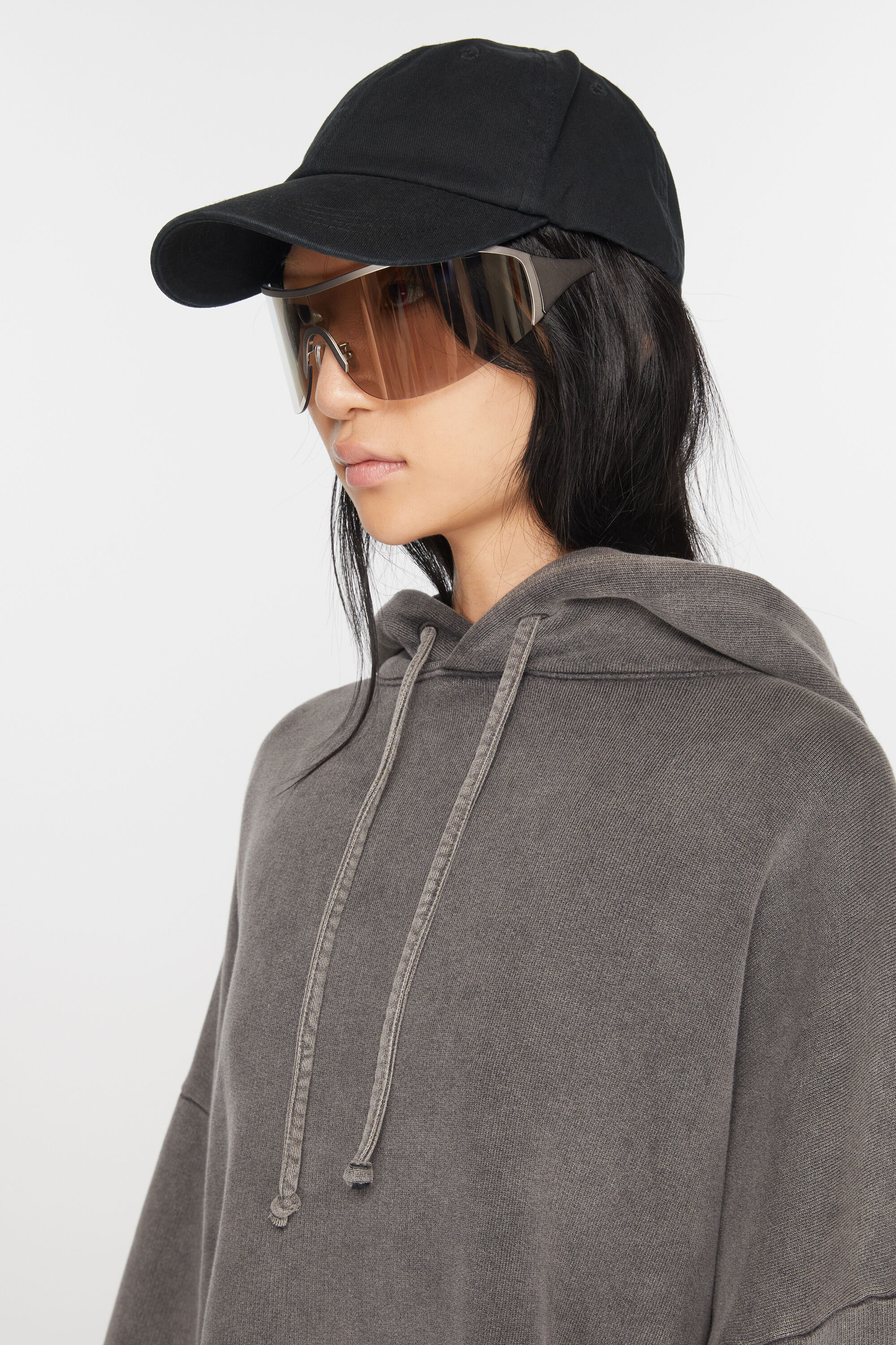 Acne Studios - ツイルキャップ - ブラック