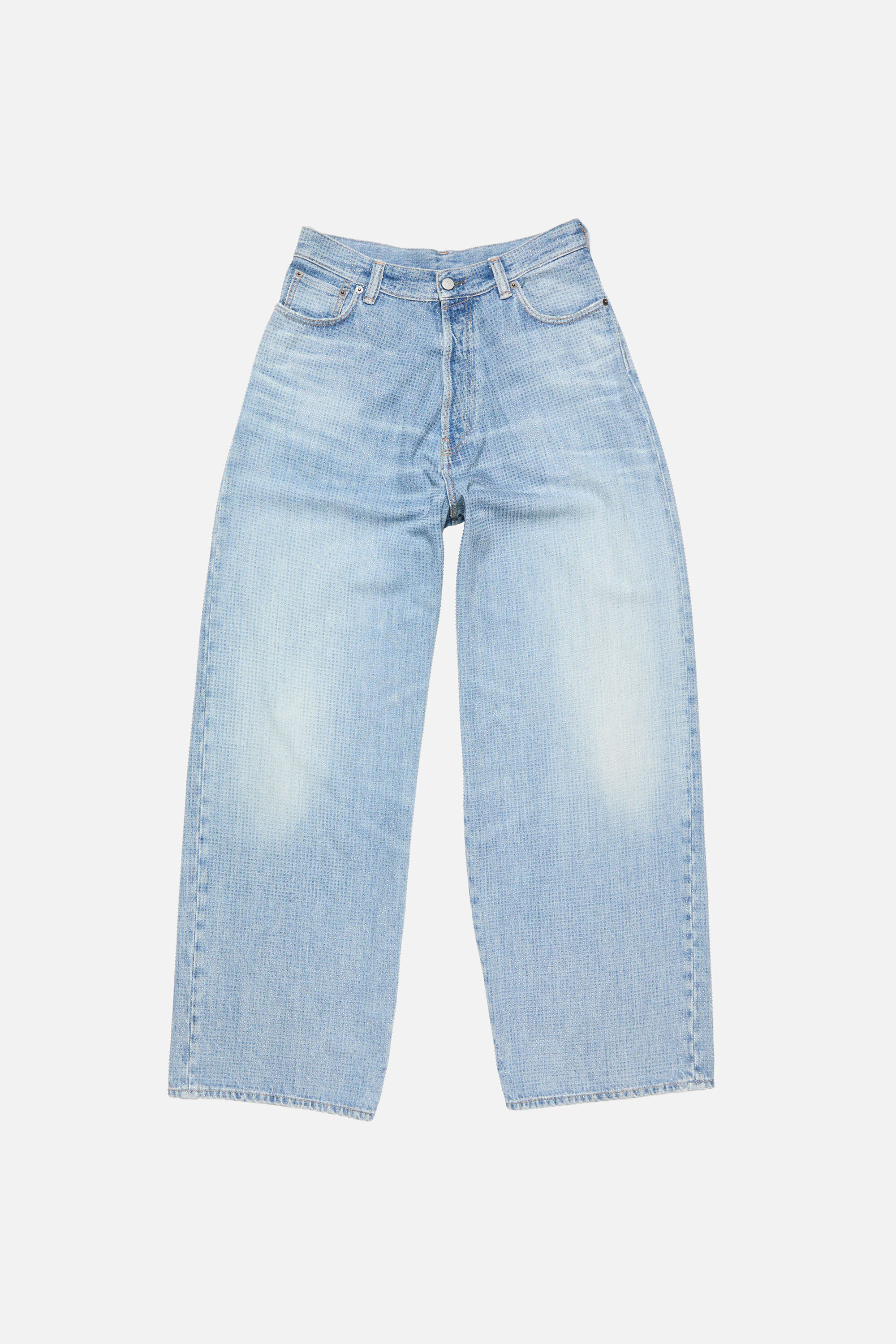 Acne Studios - ルーズフィットラインストーンジーンズ – 2023
