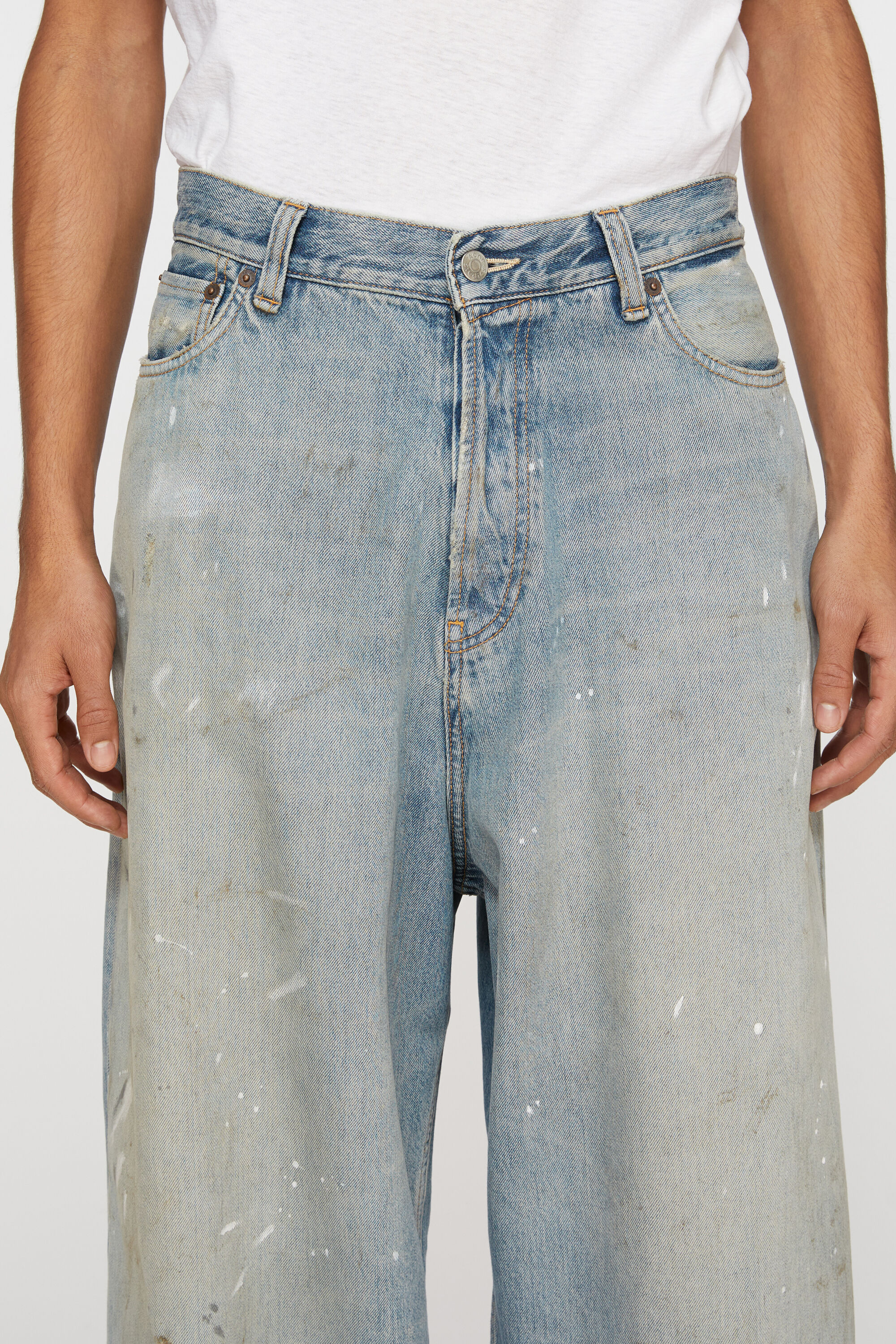 Acne Studios - スーパーバギーフィットジーンズ - 2023M - ライトブルー