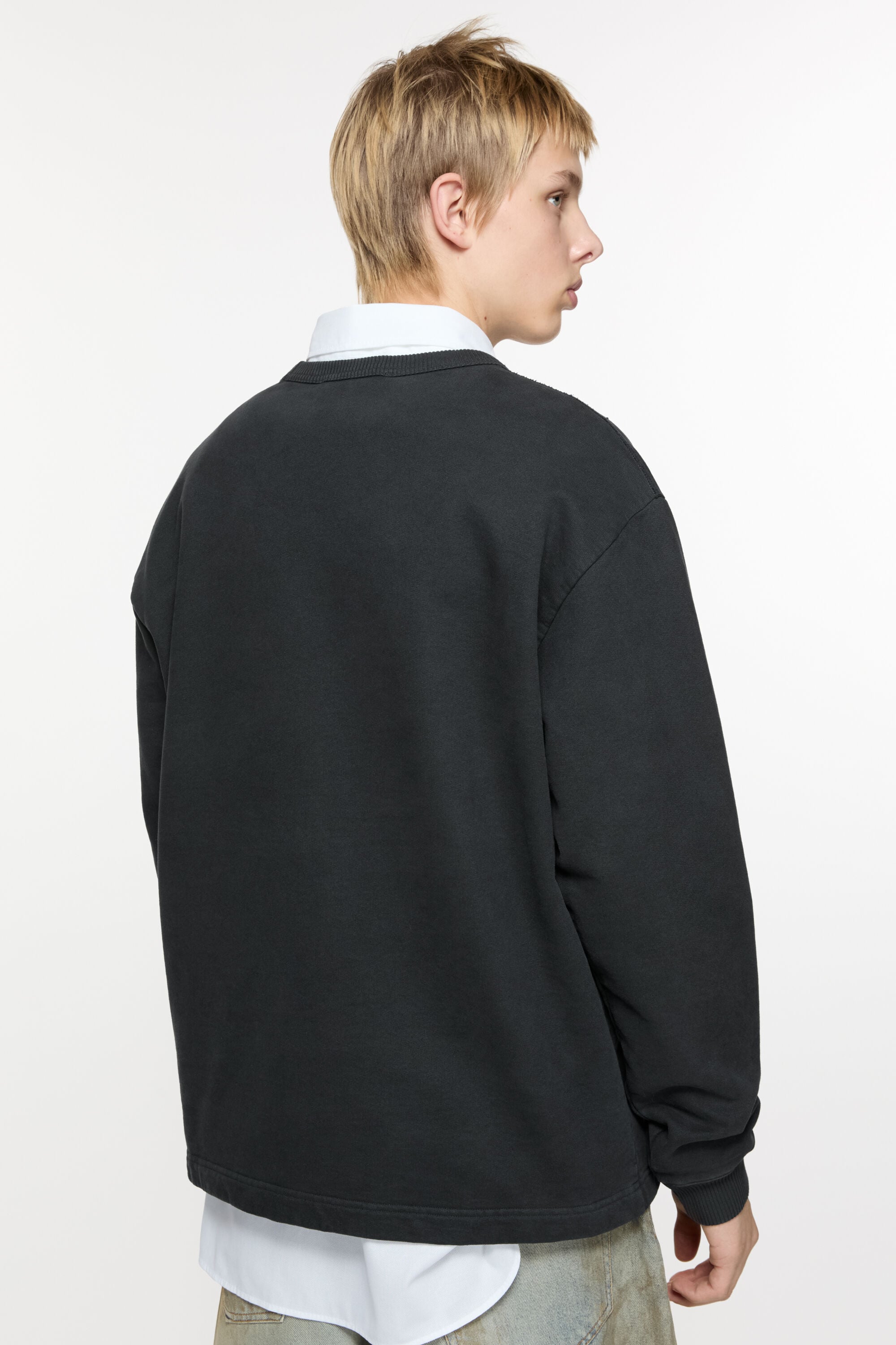 Acne Studios - Logo stamp sweater - Black
