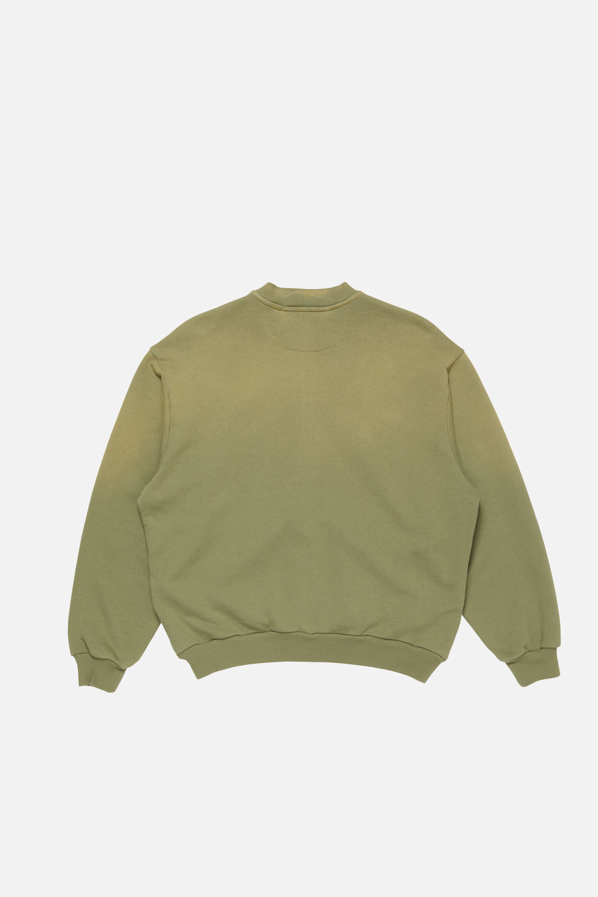 Acne Studios - ウォッシュ加工ジップアップカーディガン - オリーブ